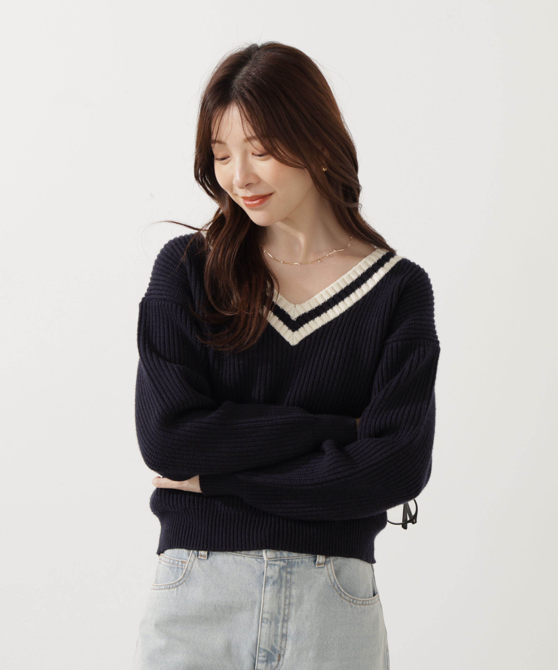 PROPORTION BODY DRESSING「チルデンニット」|ニット・セーター|