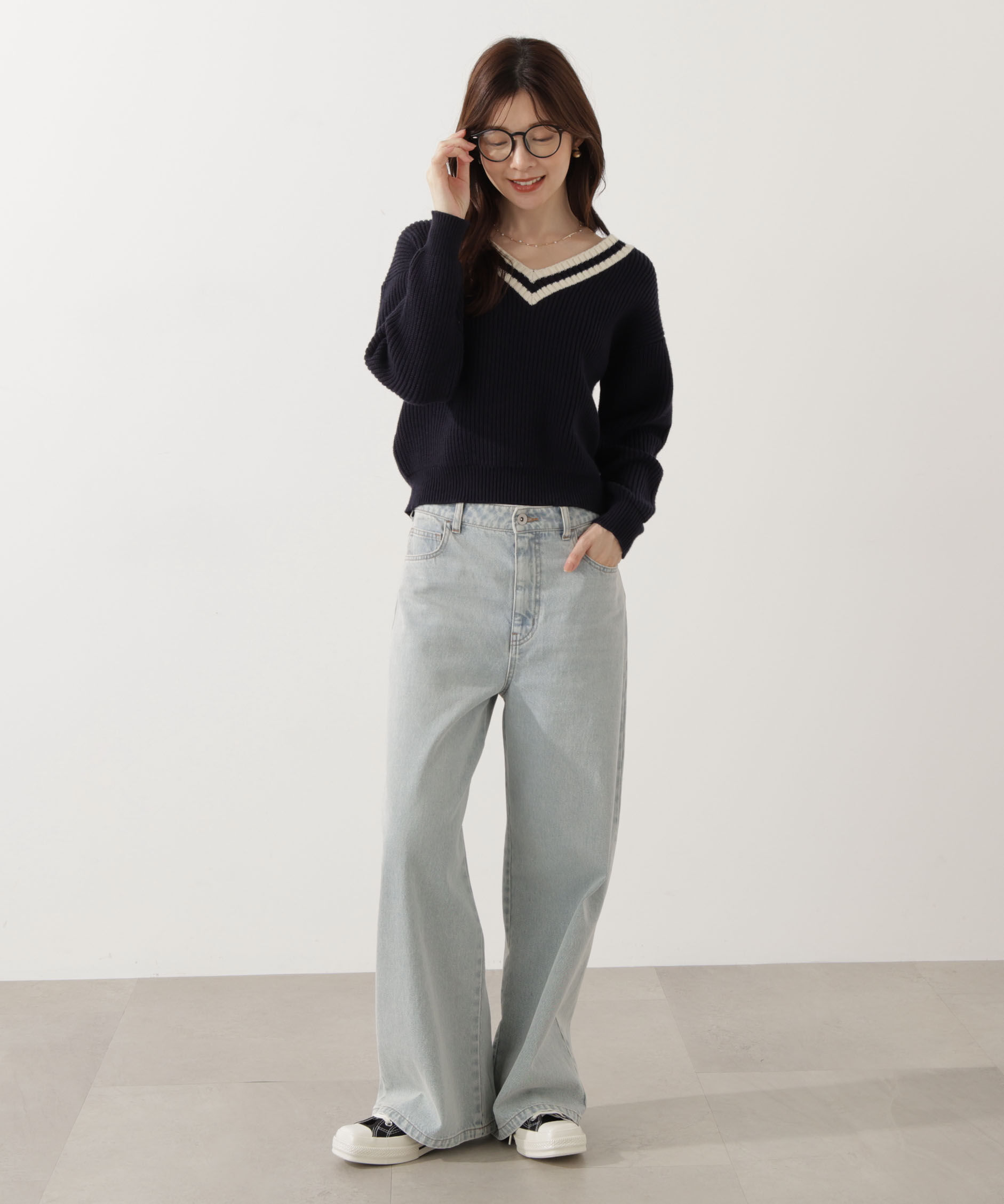 PROPORTION BODY DRESSING「チルデンニット」|ニット・セーター|