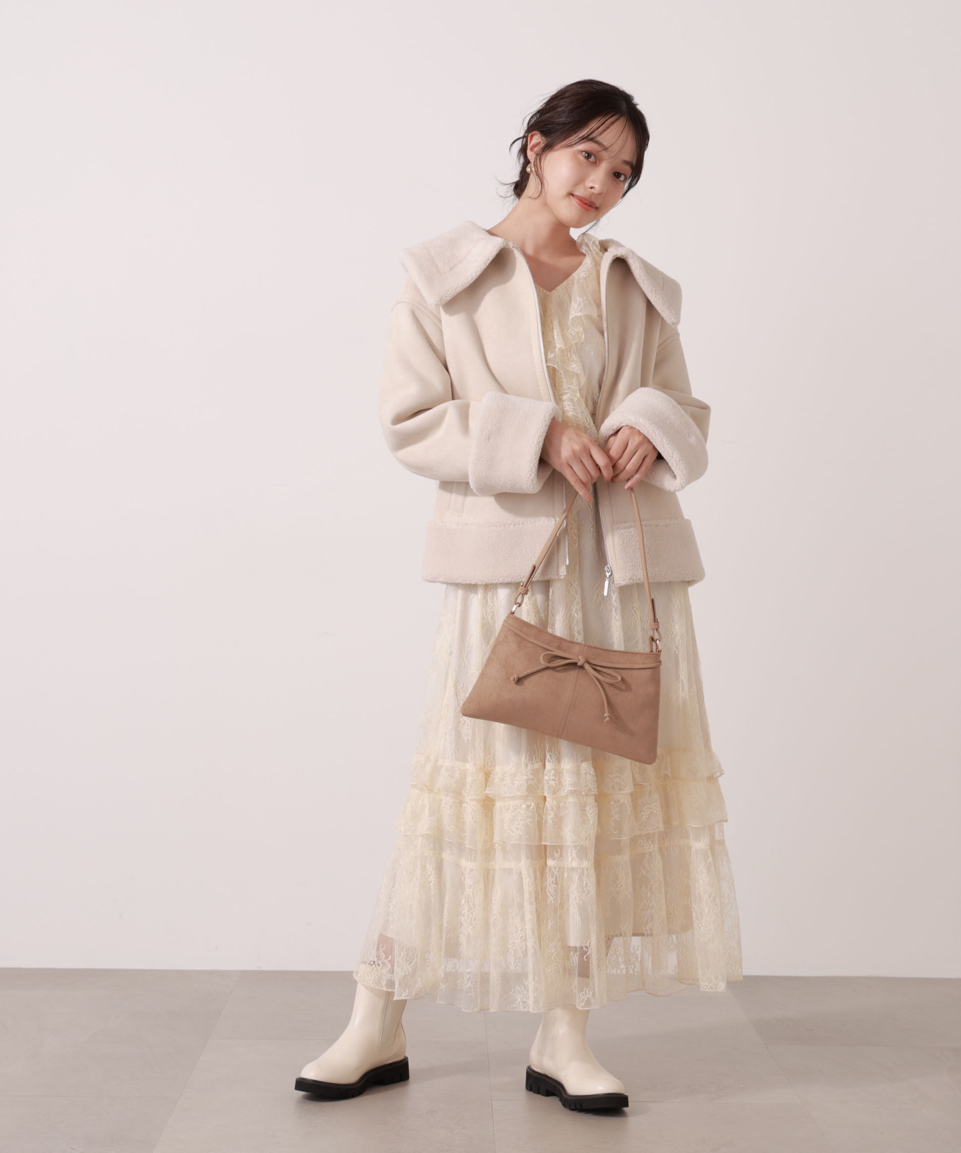 PROPORTION BODY DRESSING「フェイクムートン 25AW」|ブルゾン・スタジャン|