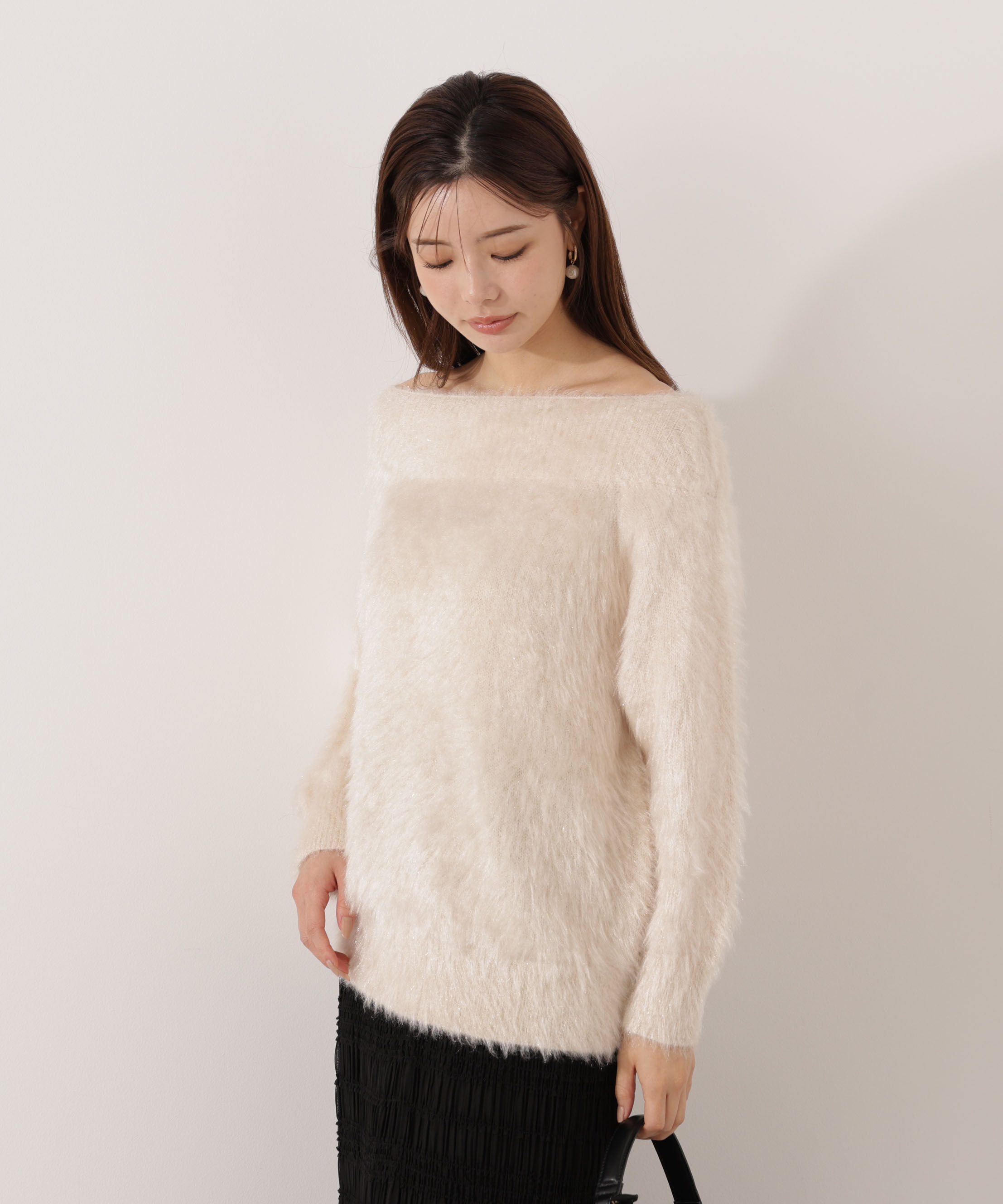 PROPORTION BODY DRESSING「ヘアリーニット 25AW」|ニット・セーター|