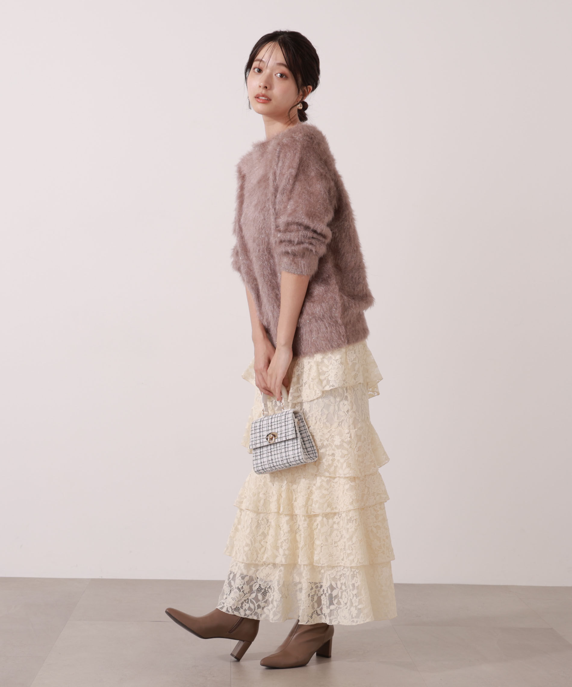 PROPORTION BODY DRESSING「ヘアリーニット 25AW」|ニット・セーター|