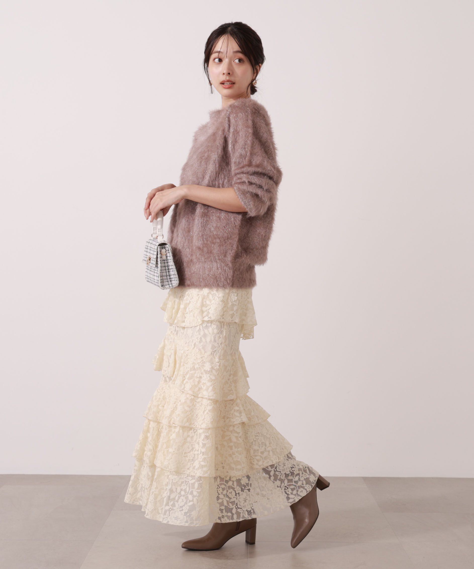 PROPORTION BODY DRESSING「ヘアリーニット 25AW」|ニット・セーター|