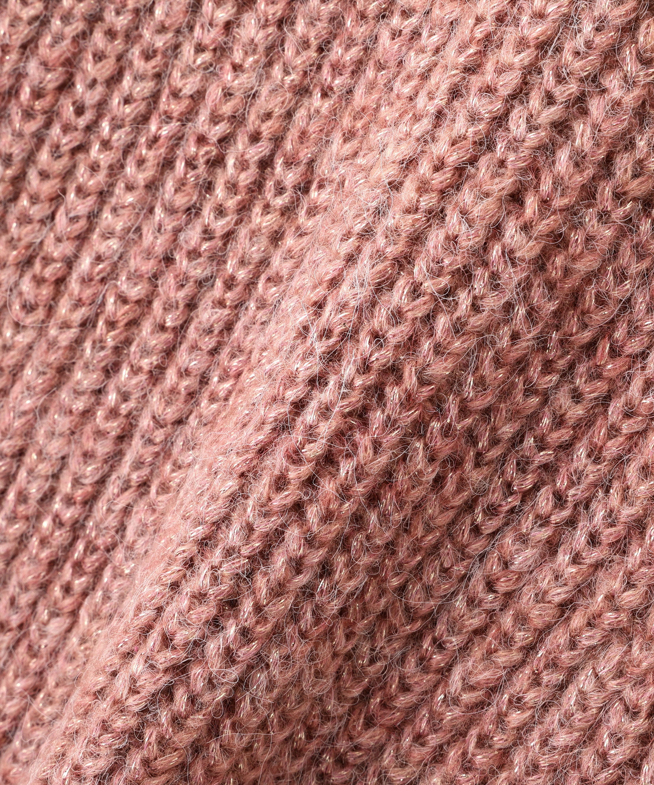 PROPORTION BODY DRESSING「ウールブレンドラメ入りニットミニワンピース　25AW」|ワンピース|