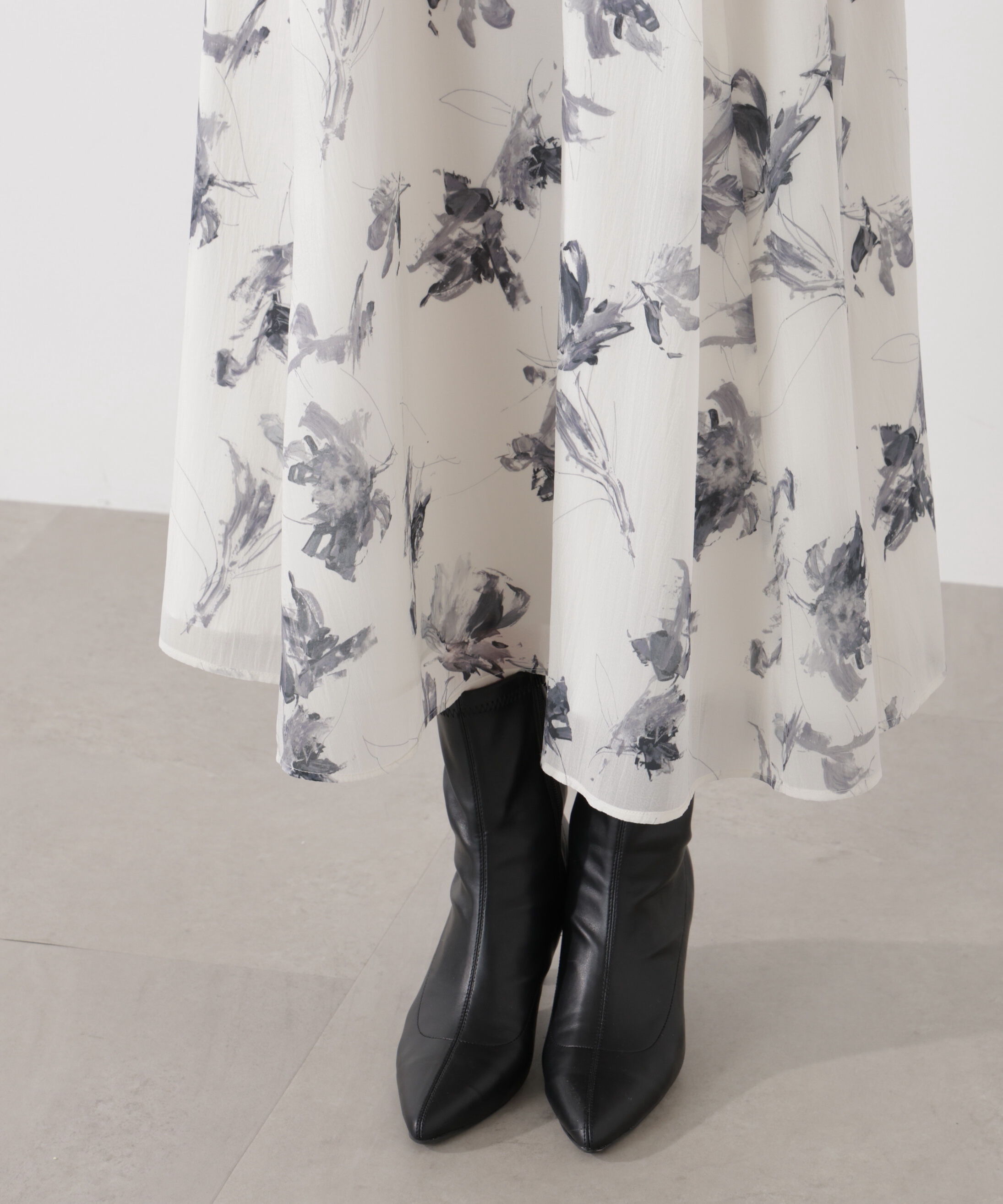 PROPORTION BODY DRESSING「フラワープリントスカート」|スカート|