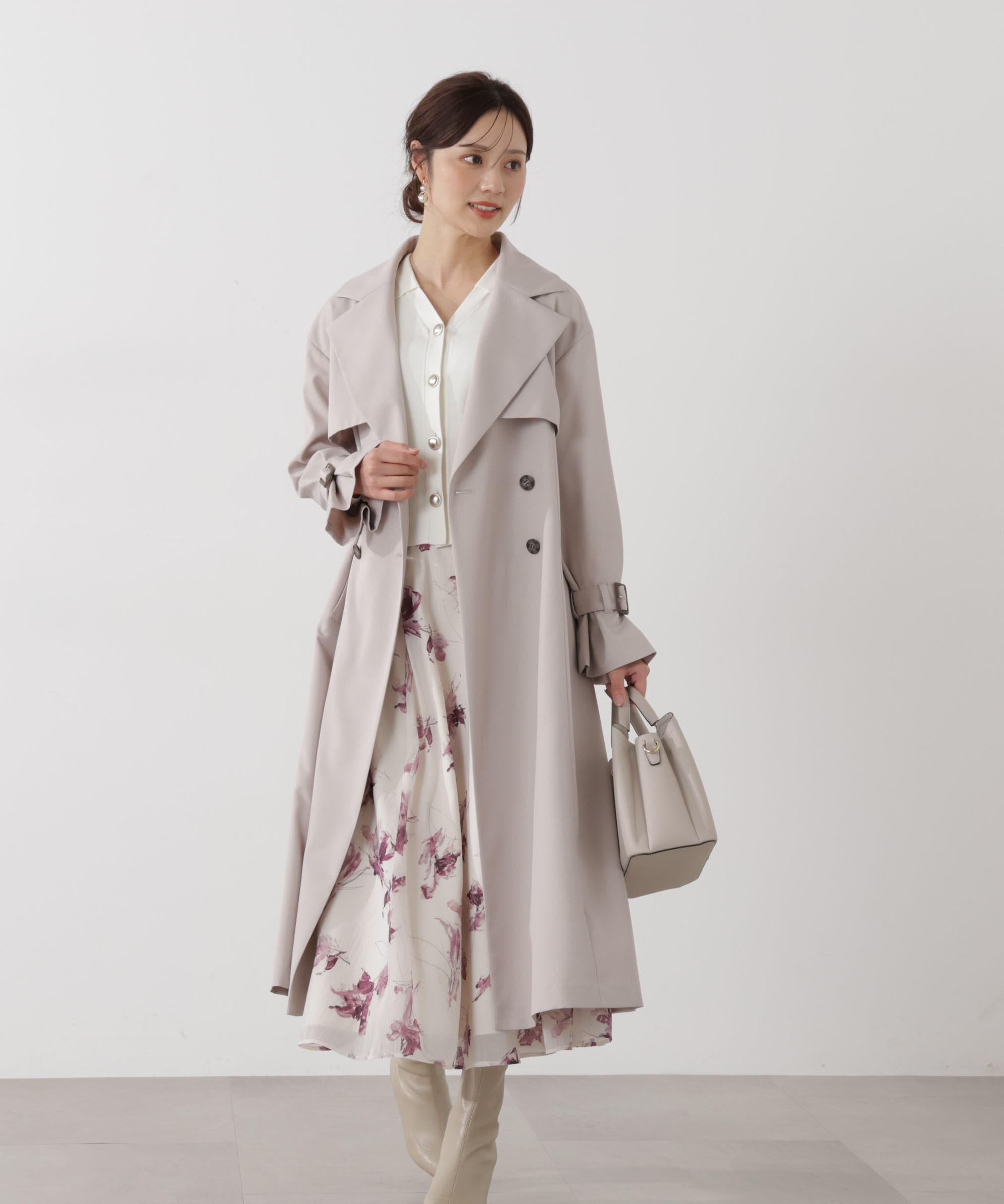 PROPORTION BODY DRESSING「＜防シワ/花粉リリース＞ベーシックトレンチコート」|その他|