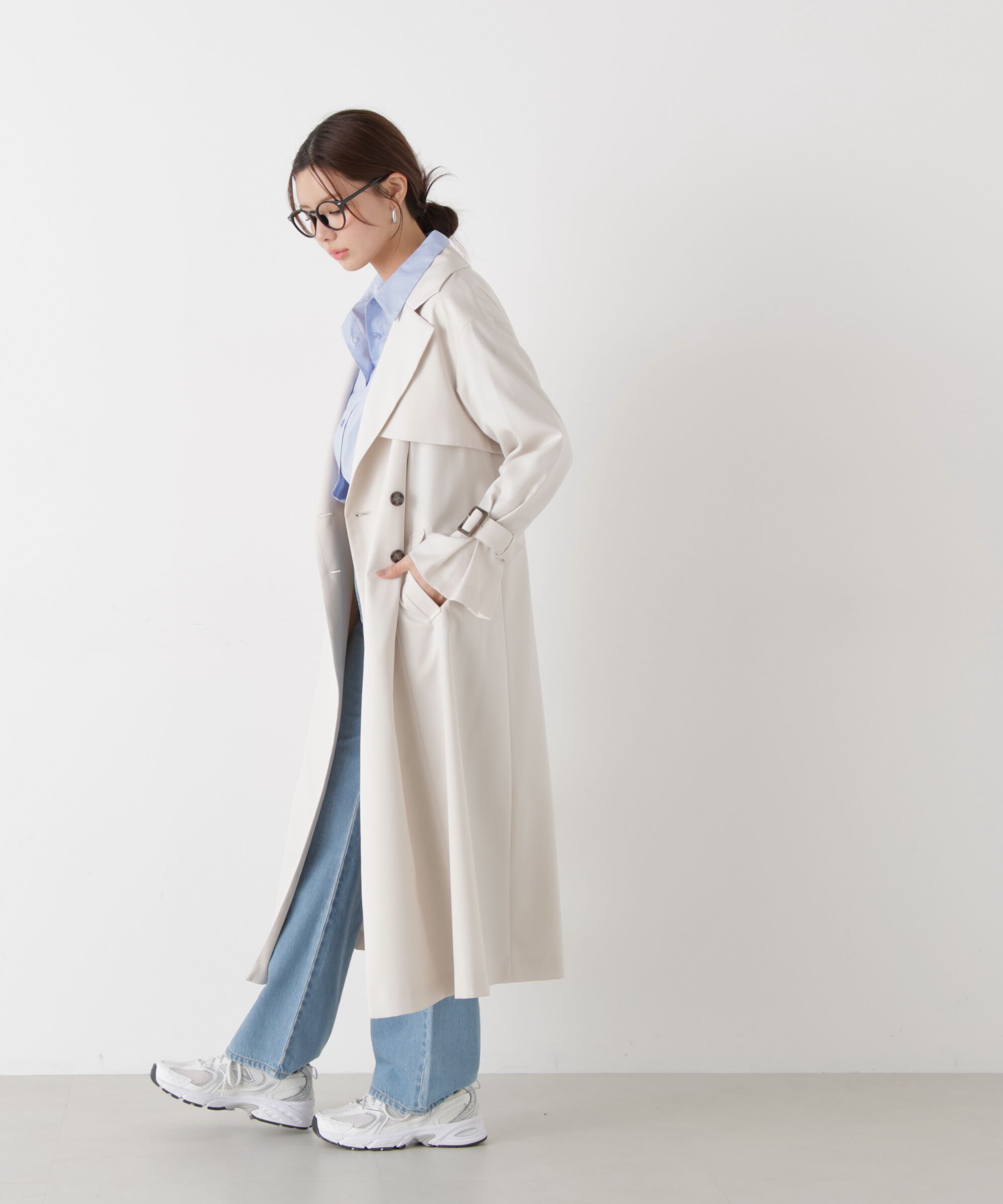 PROPORTION BODY DRESSING「＜防シワ/花粉リリース＞ベーシックトレンチコート」|その他|