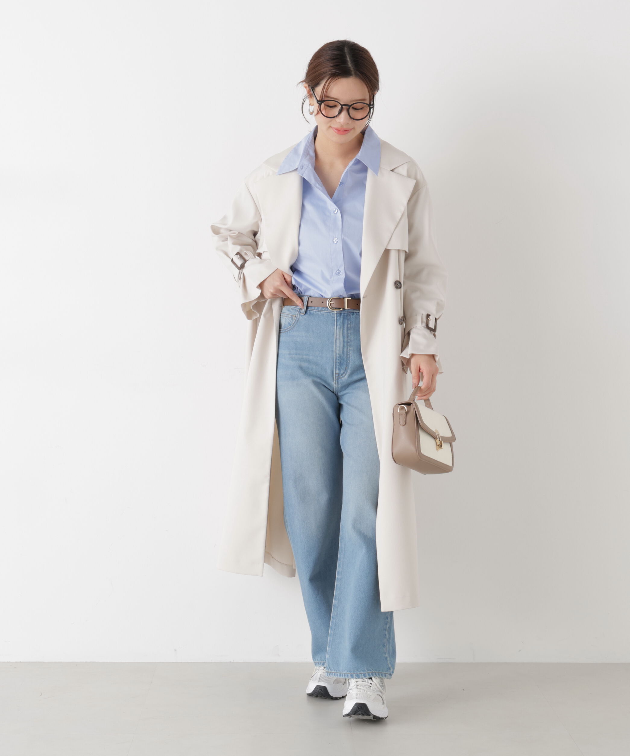 PROPORTION BODY DRESSING「＜防シワ/花粉リリース＞ベーシックトレンチコート」|その他|