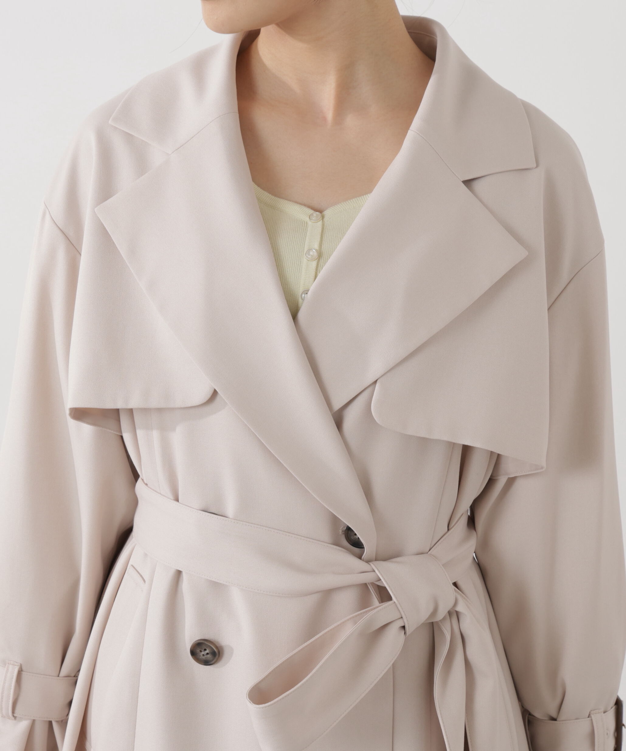 PROPORTION BODY DRESSING「＜防シワ/花粉リリース＞ベーシックトレンチコート」|その他|