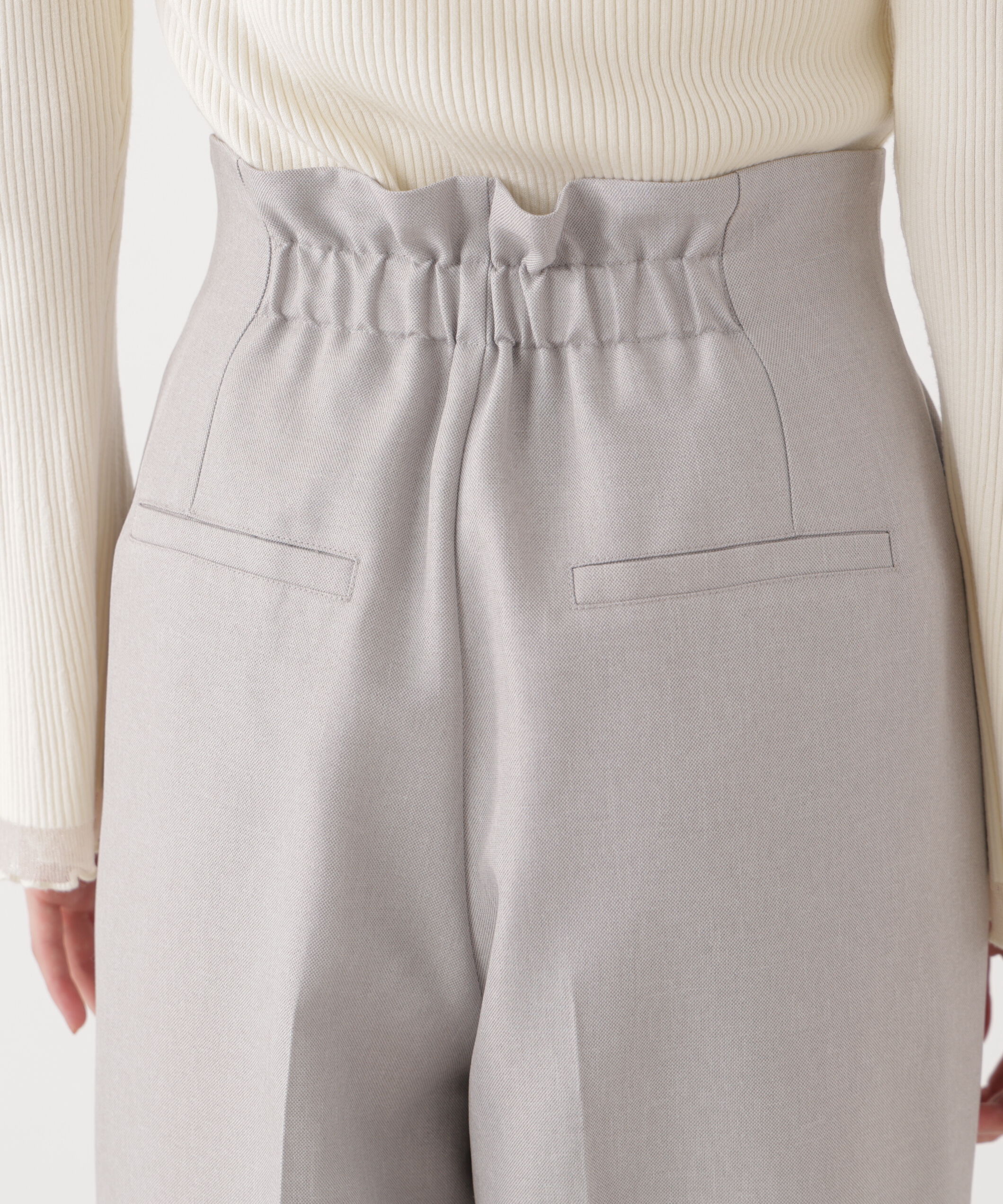 PROPORTION BODY DRESSING「ビットハイウエストワイドパンツ　26SS」|その他|