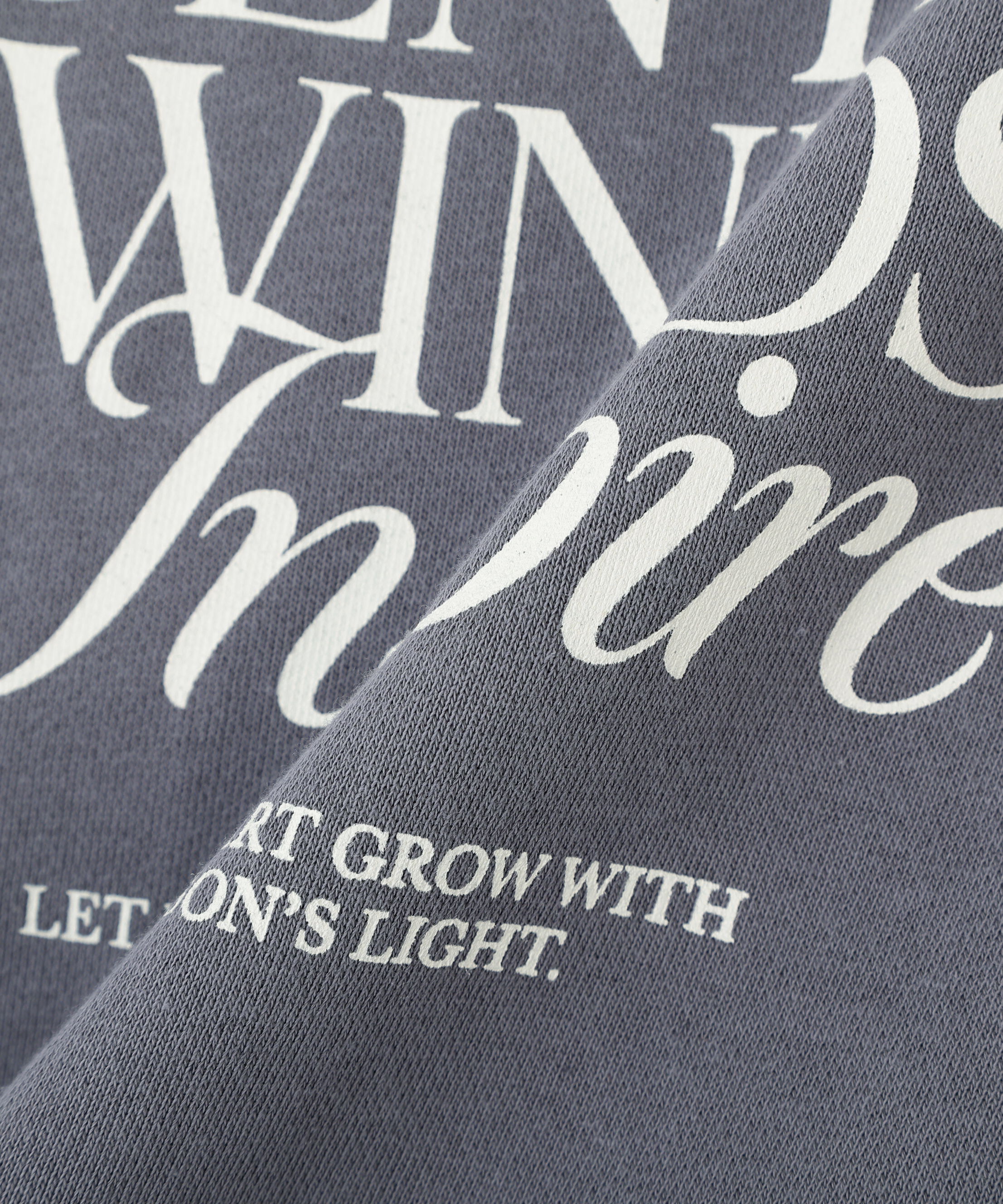 PROPORTION BODY DRESSING「＜ウォッシャブル＞〈a/mie〉ラグランロゴトップス　26SS」|Tシャツ・カットソー|