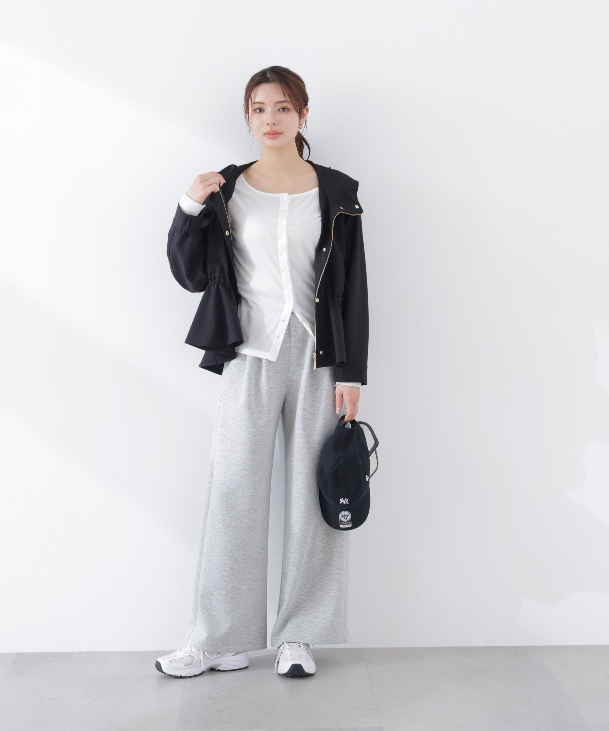 PROPORTION BODY DRESSING「〈a/mie〉カットイージーワイドパンツ　26SS」|その他|