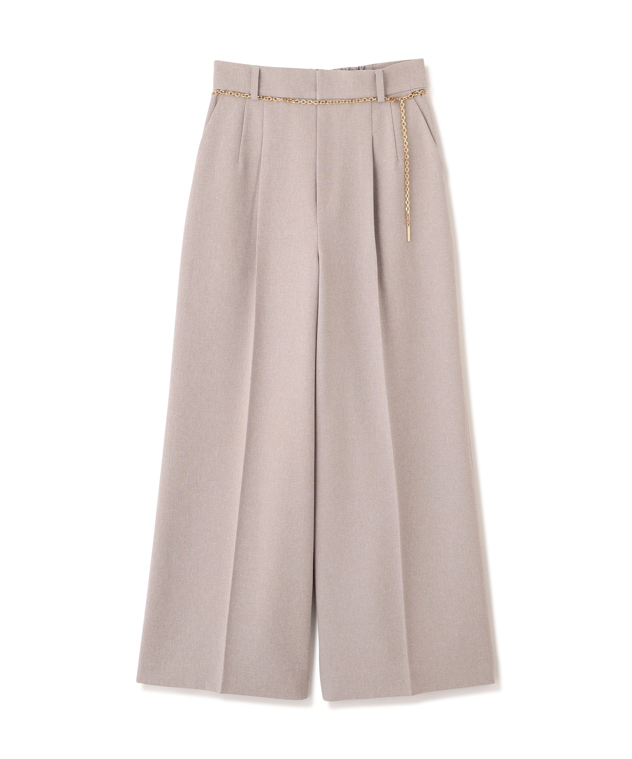 PROPORTION BODY DRESSING「チェーン付きワイドパンツ　26SS」|その他|