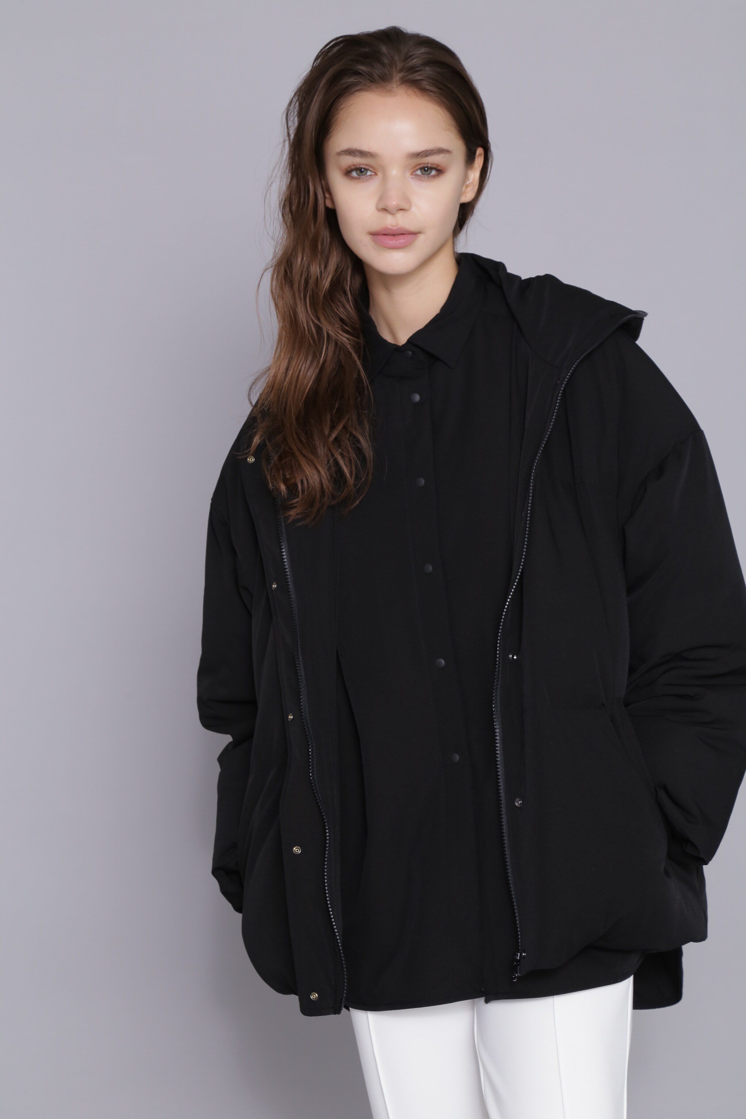  「[THE HOLIDAY CLOSET] 中綿フードコート」|ブルゾン・スタジャン|