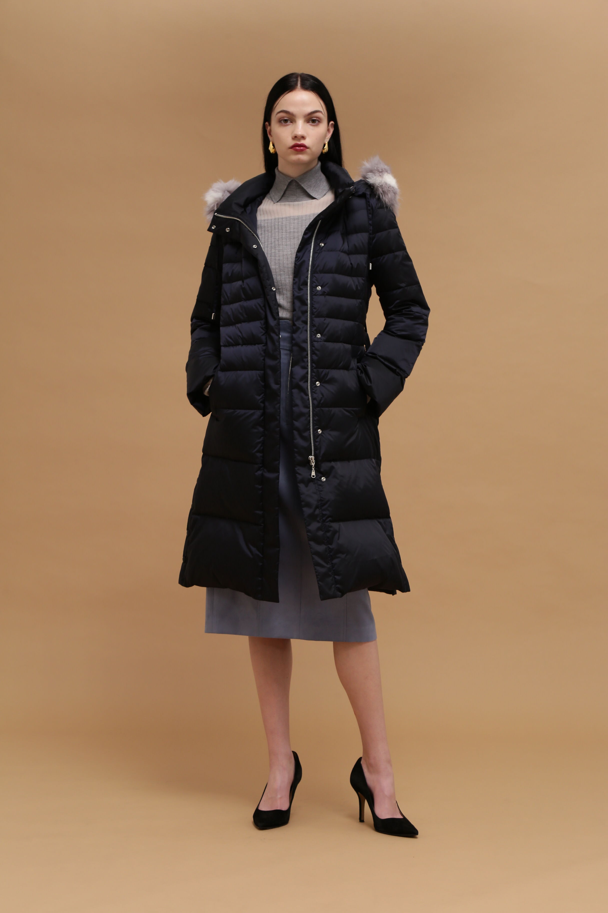  「タフタロングダウンコート」|その他|