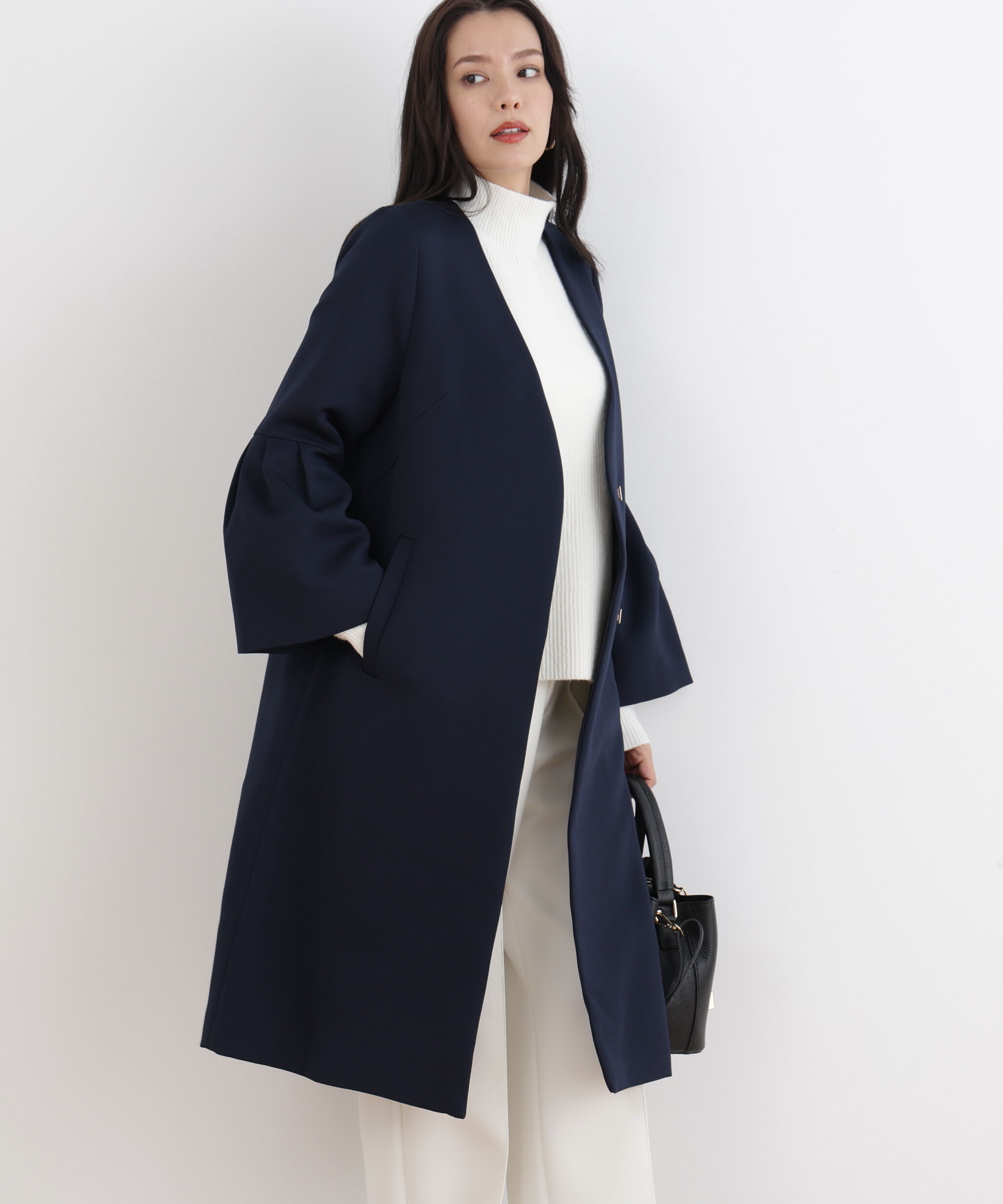  「◆三重織ツイルベルスリーブコート」|その他|