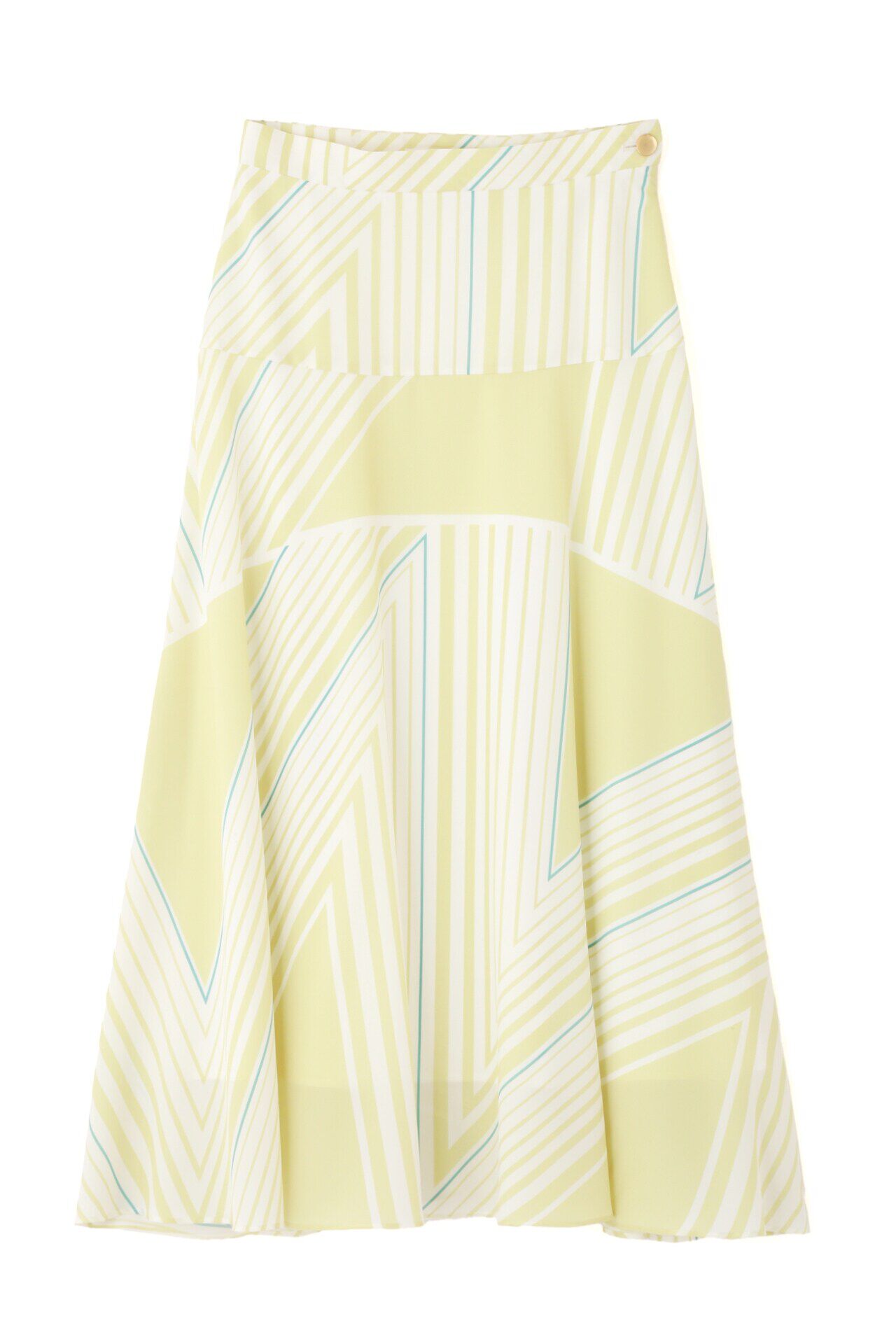  「◆トライアングルボーダープリントスカート」|スカート|