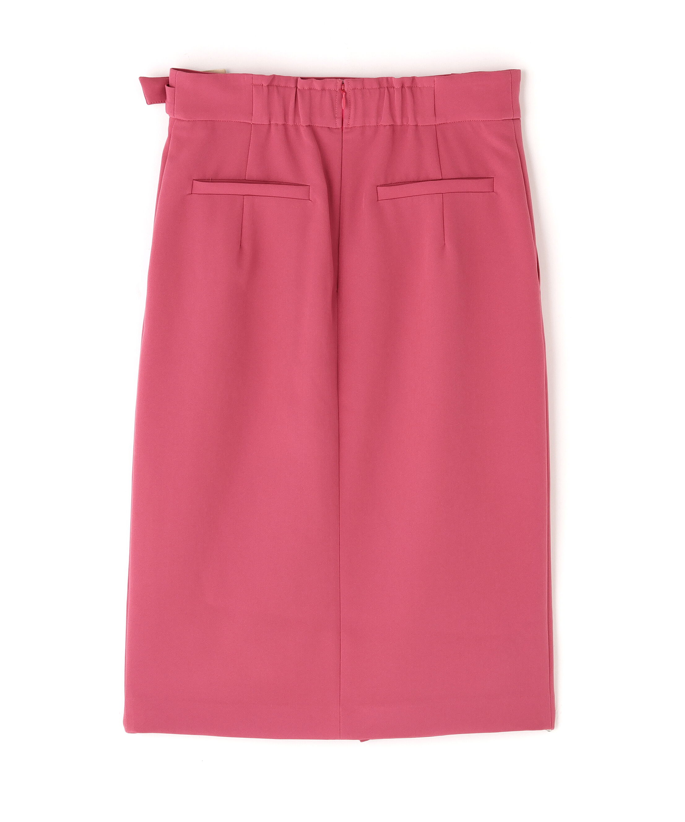  「サイドバックルラップ風スカート」|スカート|