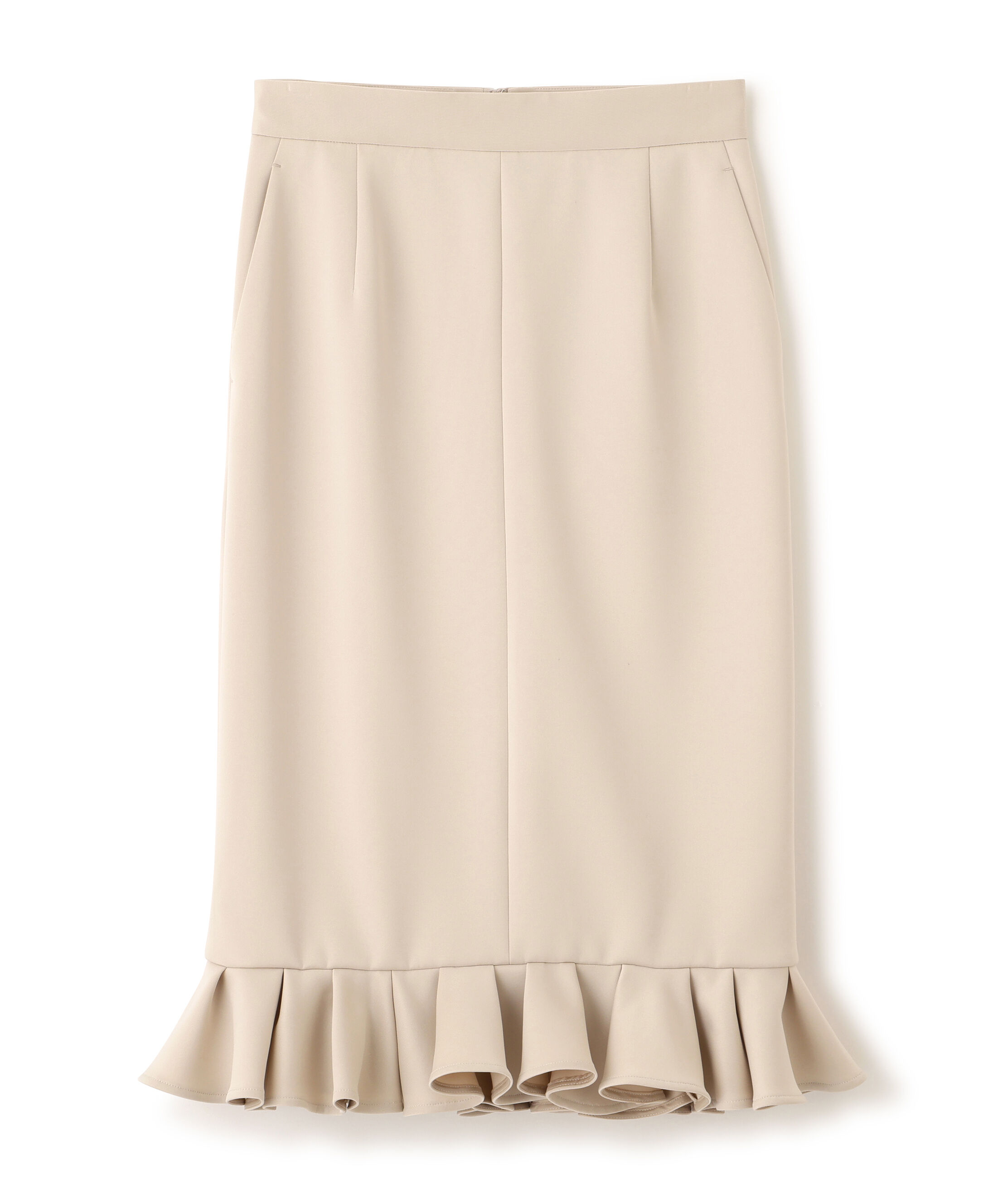  「ラッフルヘムジャージスカート」|スカート|