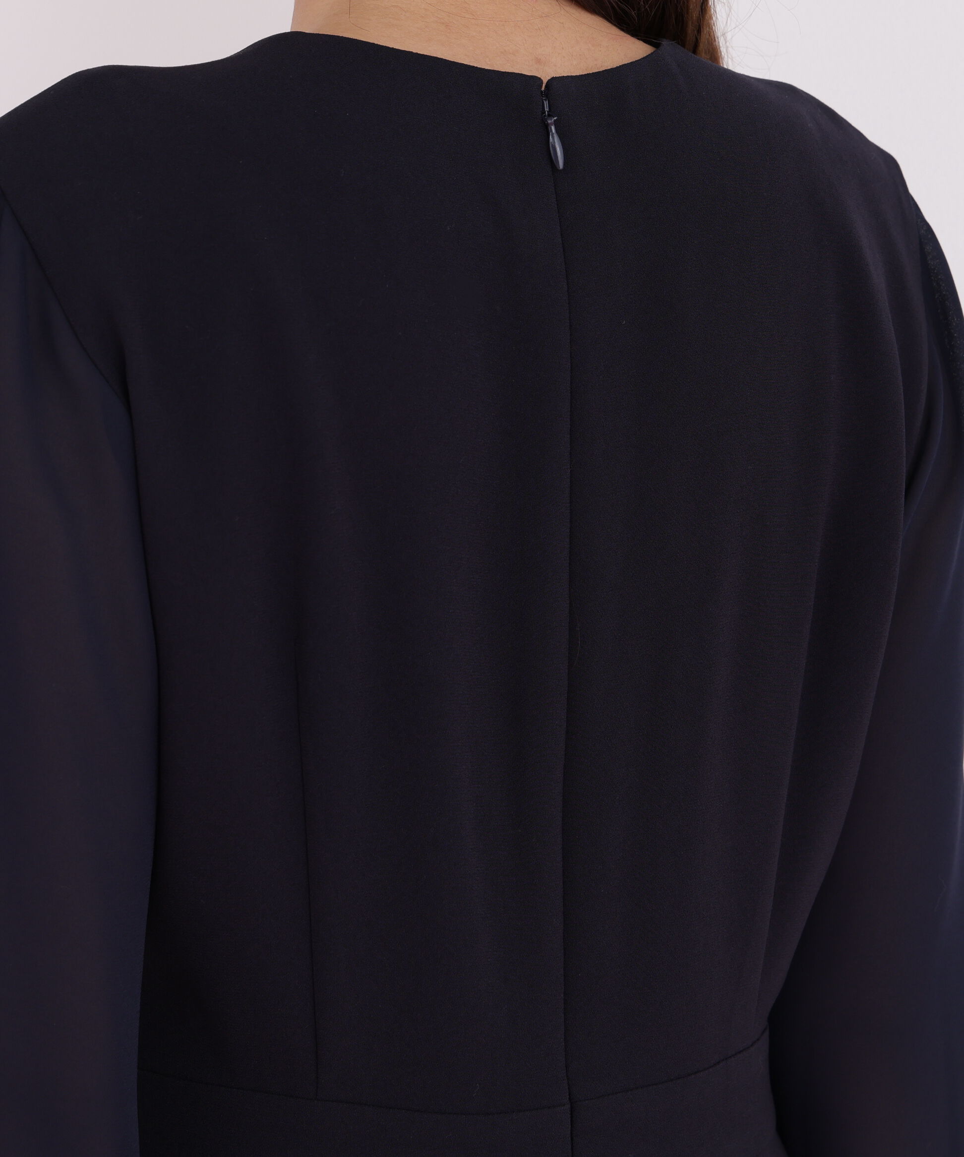  「ダイヤモンドネックコンビワンピース」|ワンピース|