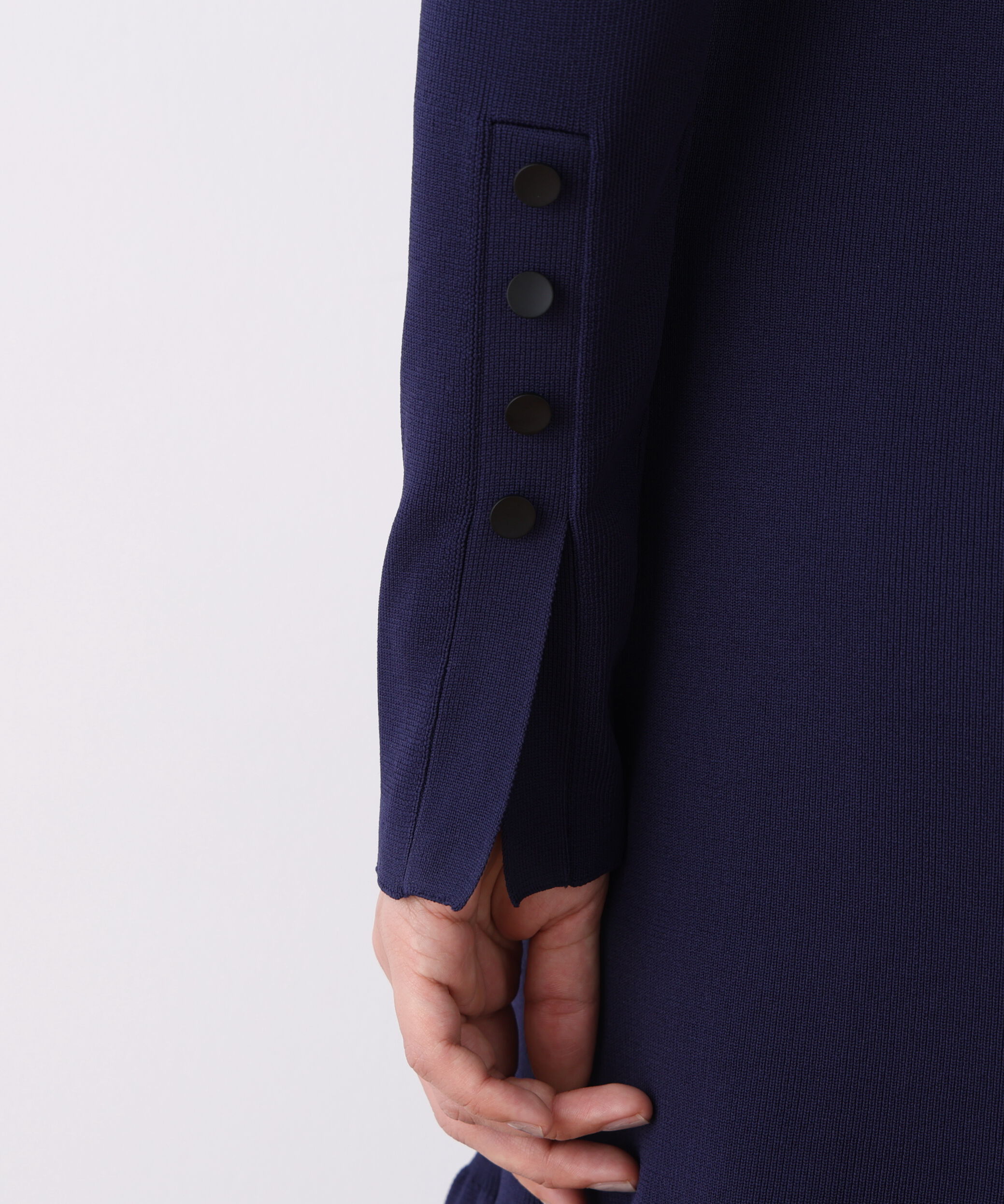  「ボートネックマーメイドニットワンピース」|ワンピース|