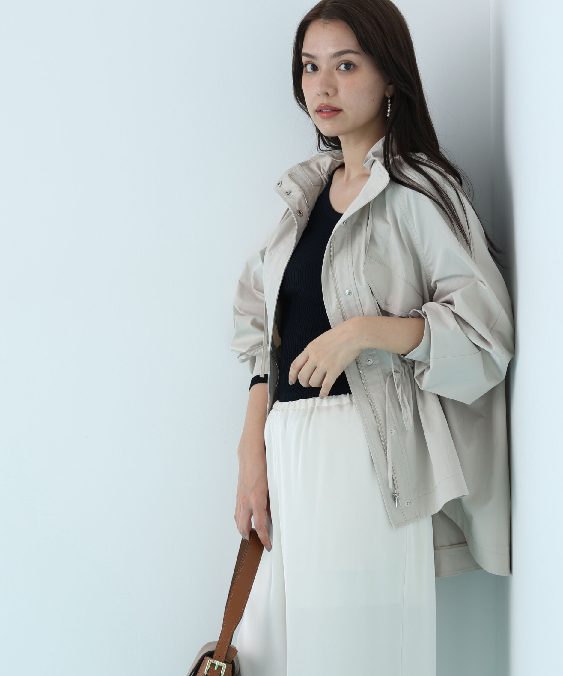  「［WEB限定カラー］ストレッチツイルマウンテンパーカー」|ブルゾン・スタジャン|