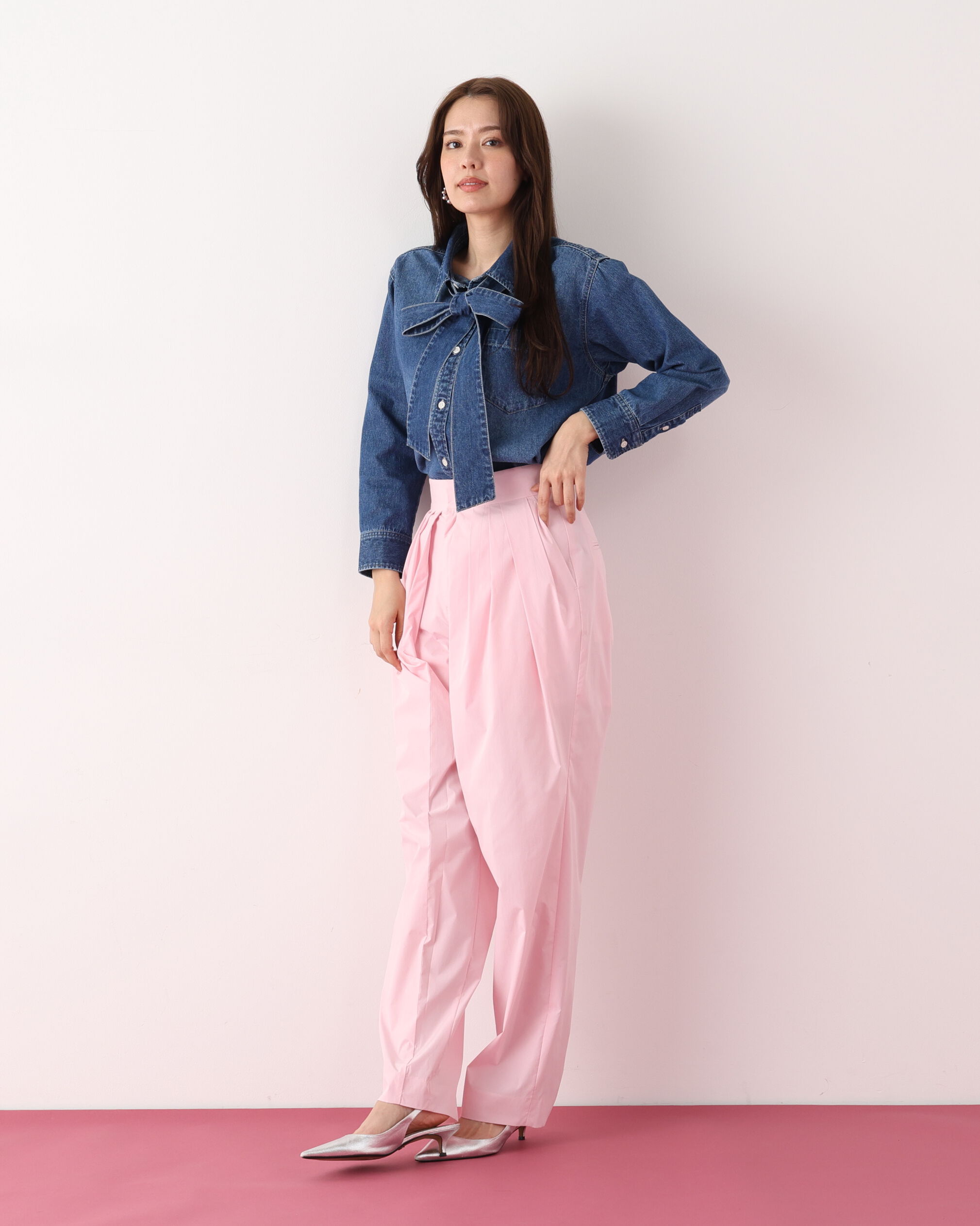  「タックボリュームパンツ」|その他|