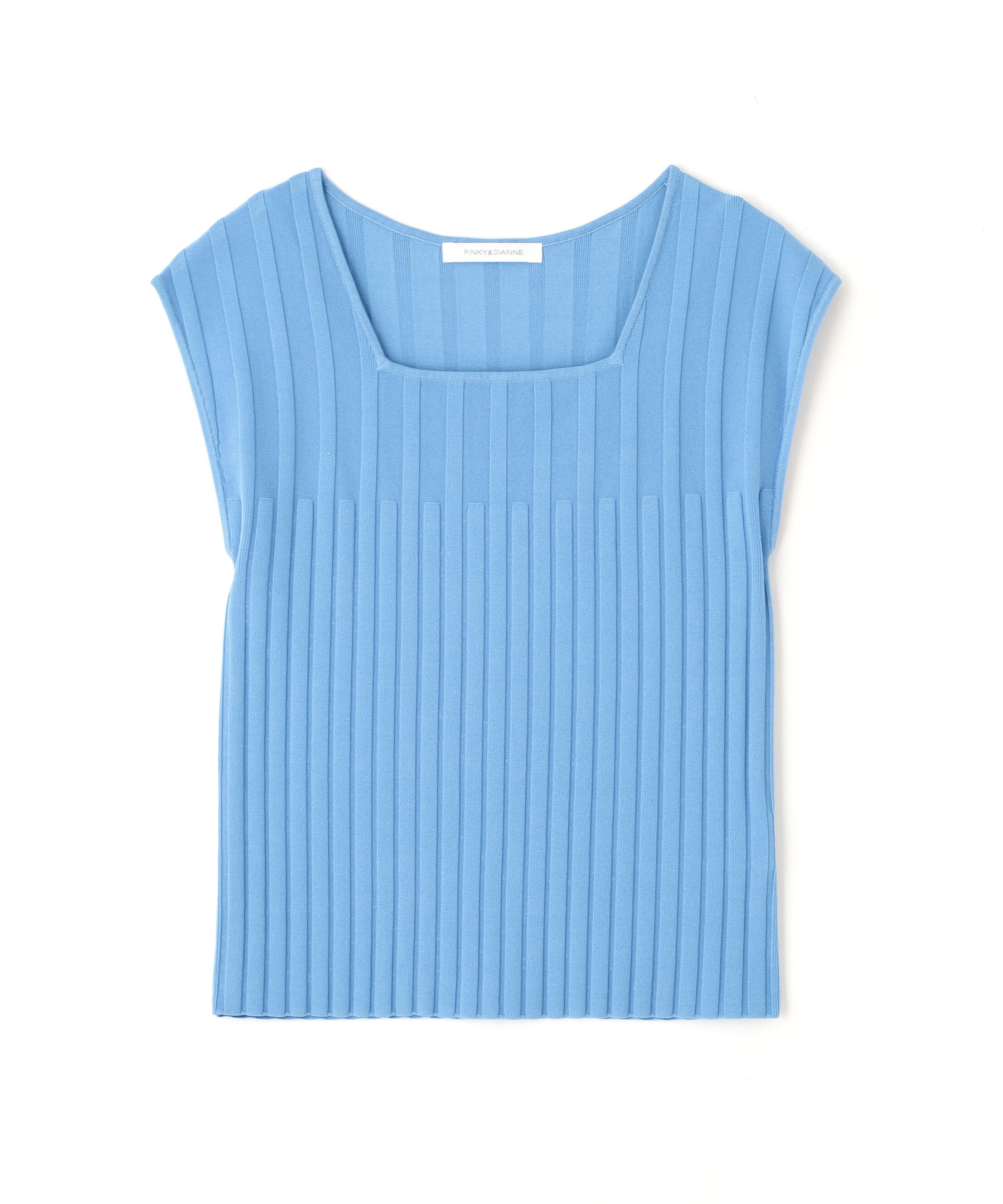  「スクエアネックニットトップス」|ニット・セーター|