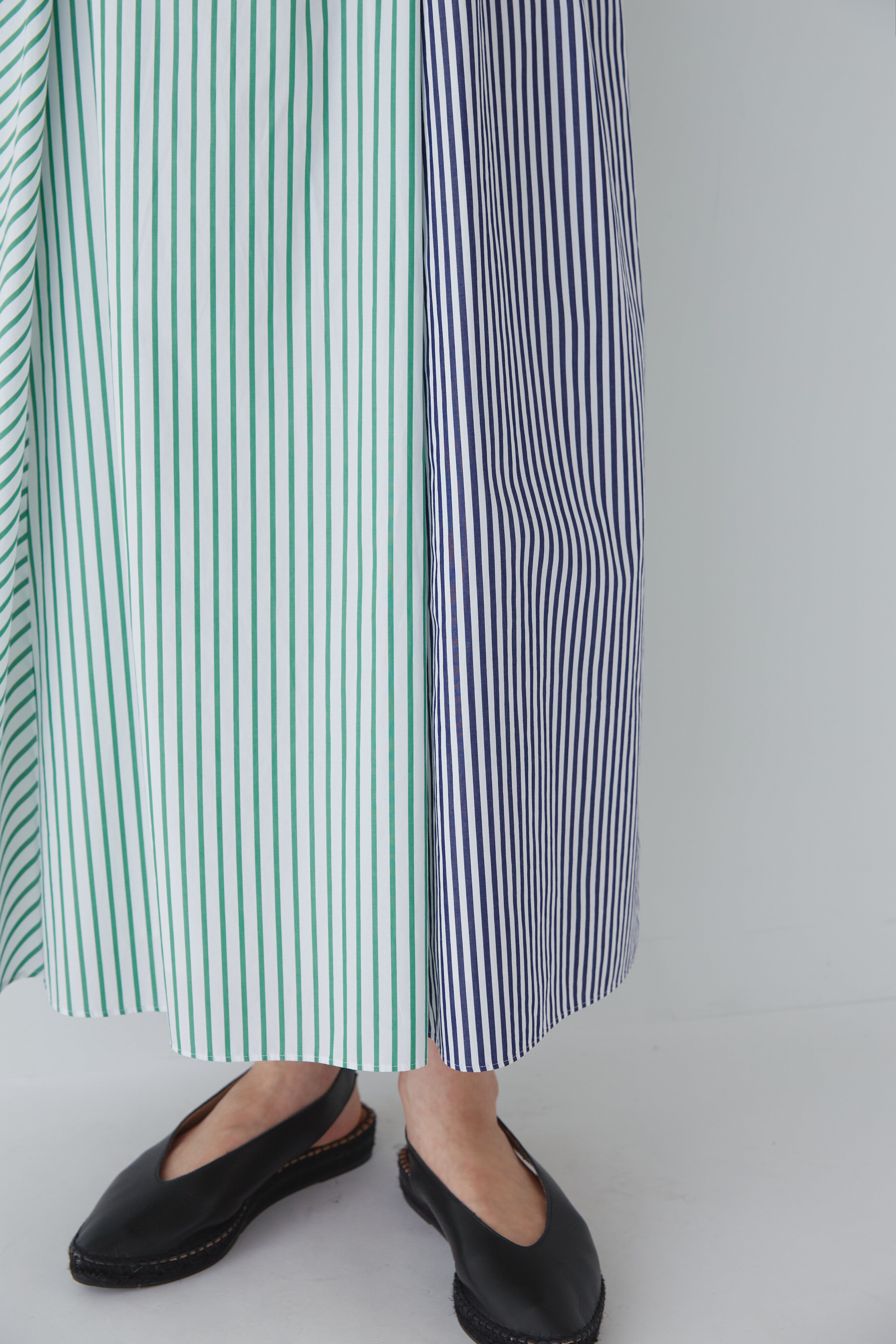  「◆バイカラーストライプスカート」|スカート|