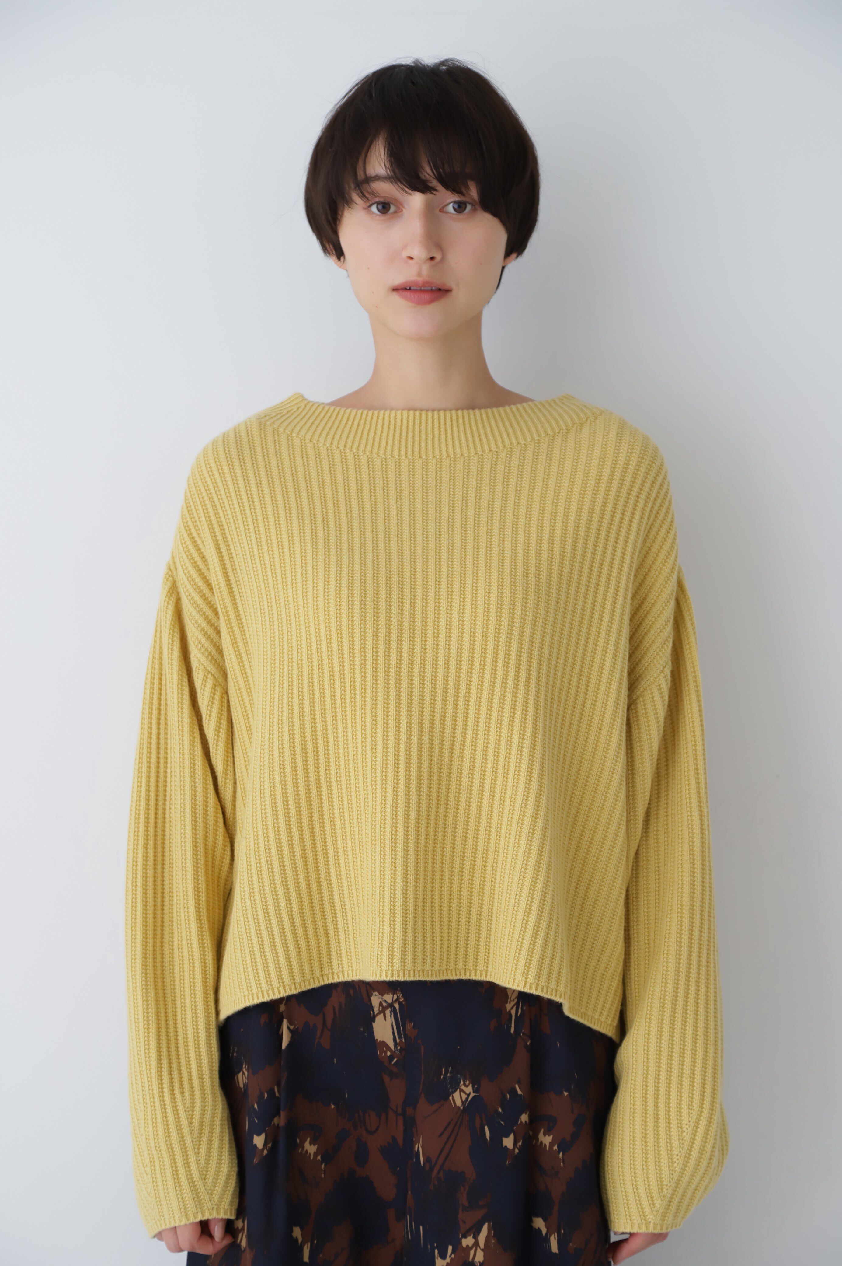  「◆ミドルゲージ地柄ニット」|ニット・セーター|