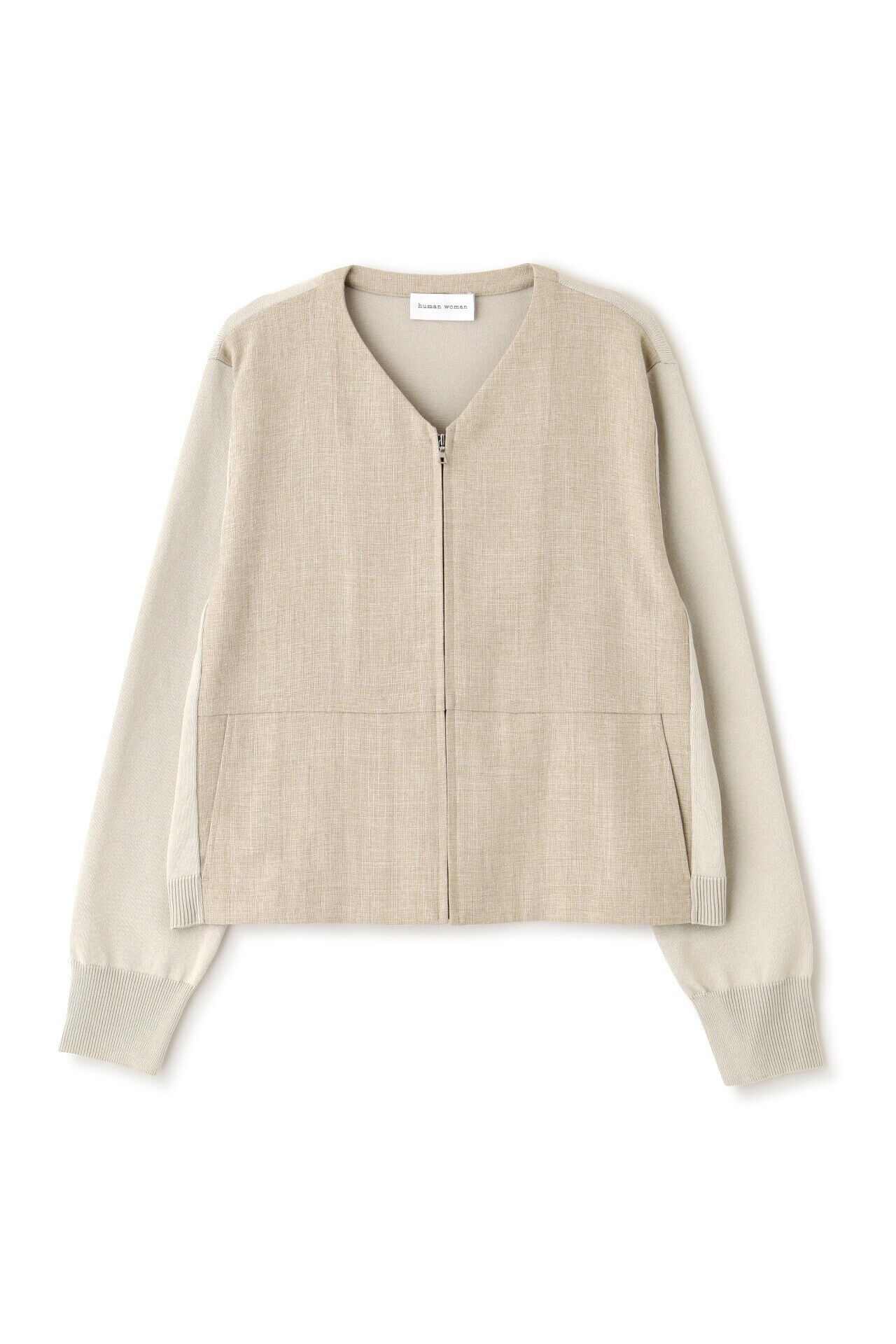  「◆コンビブルゾン」|ニット・セーター|