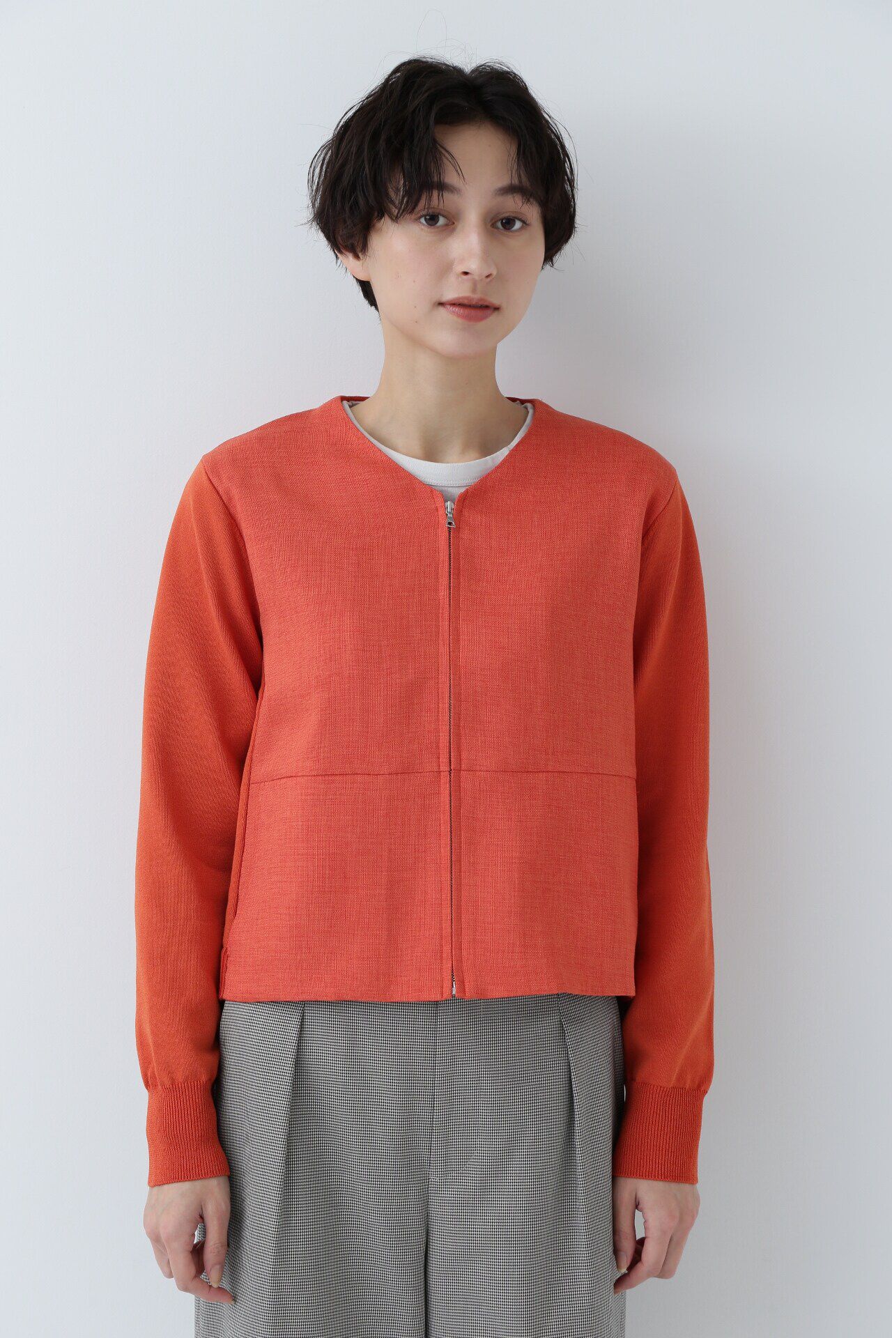  「◆コンビブルゾン」|ニット・セーター|