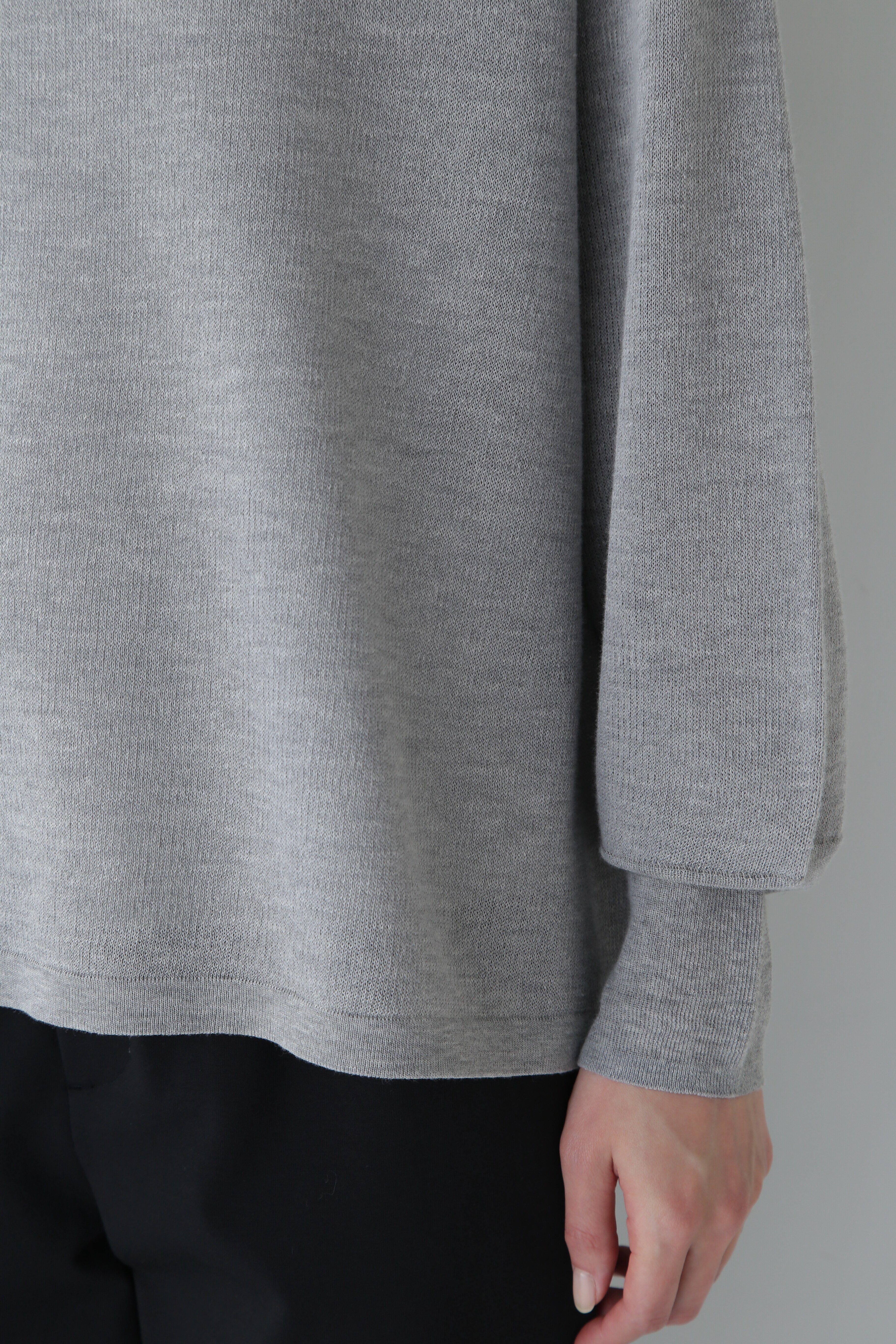  「◆キーネックメランジニット」|ニット・セーター|