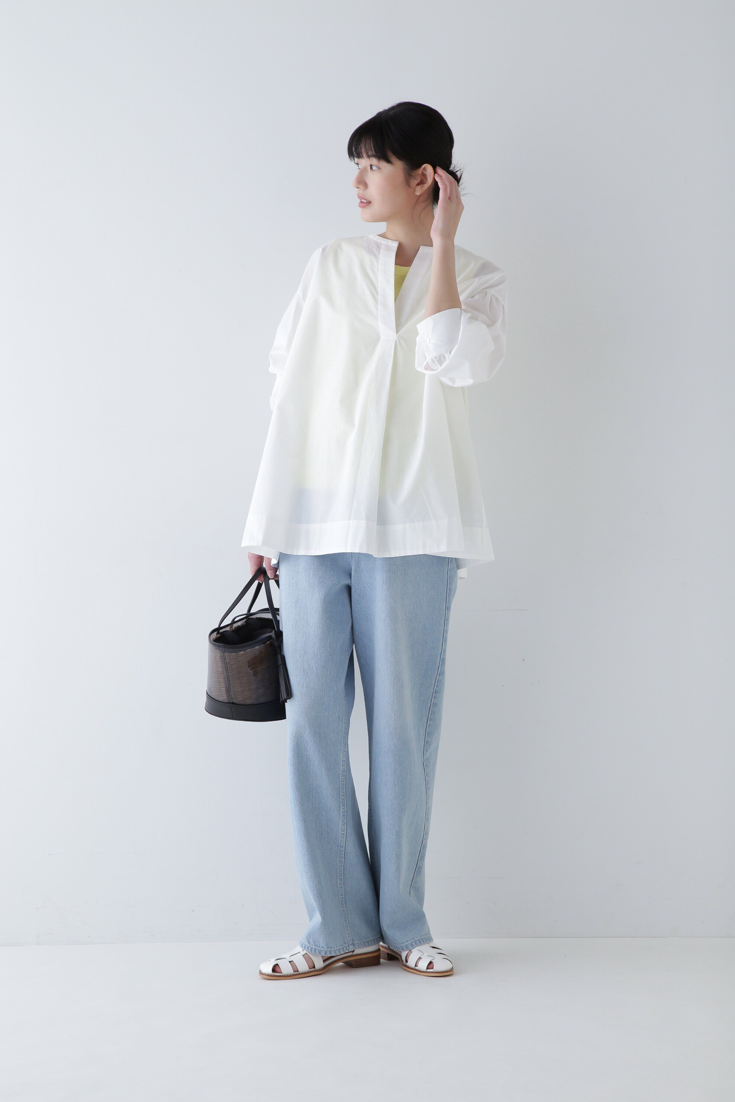  「◆６０タイプライターブラウス」|シャツ・ブラウス|