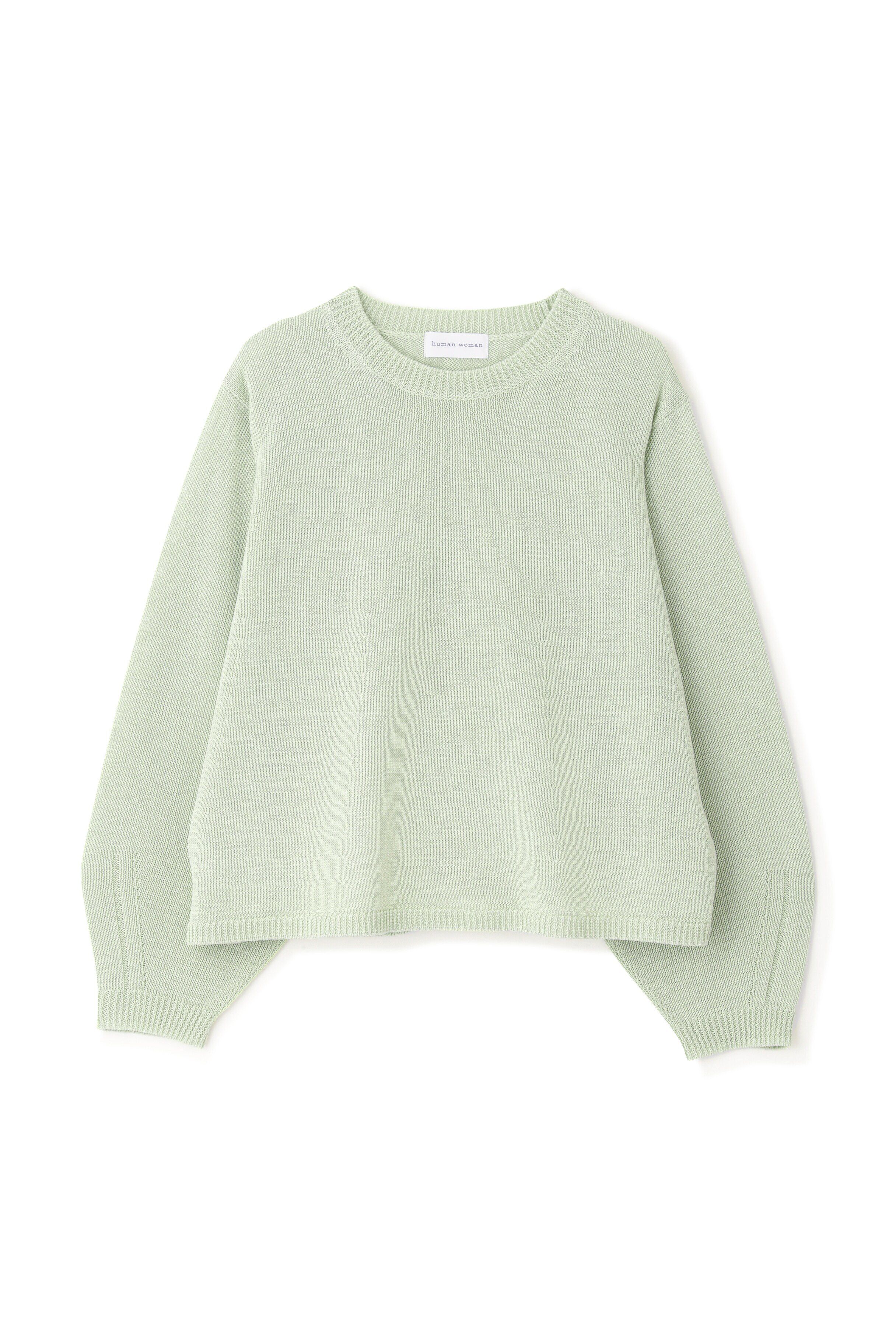  「◆ミドルゲージギマプルオーバー」|ニット・セーター|