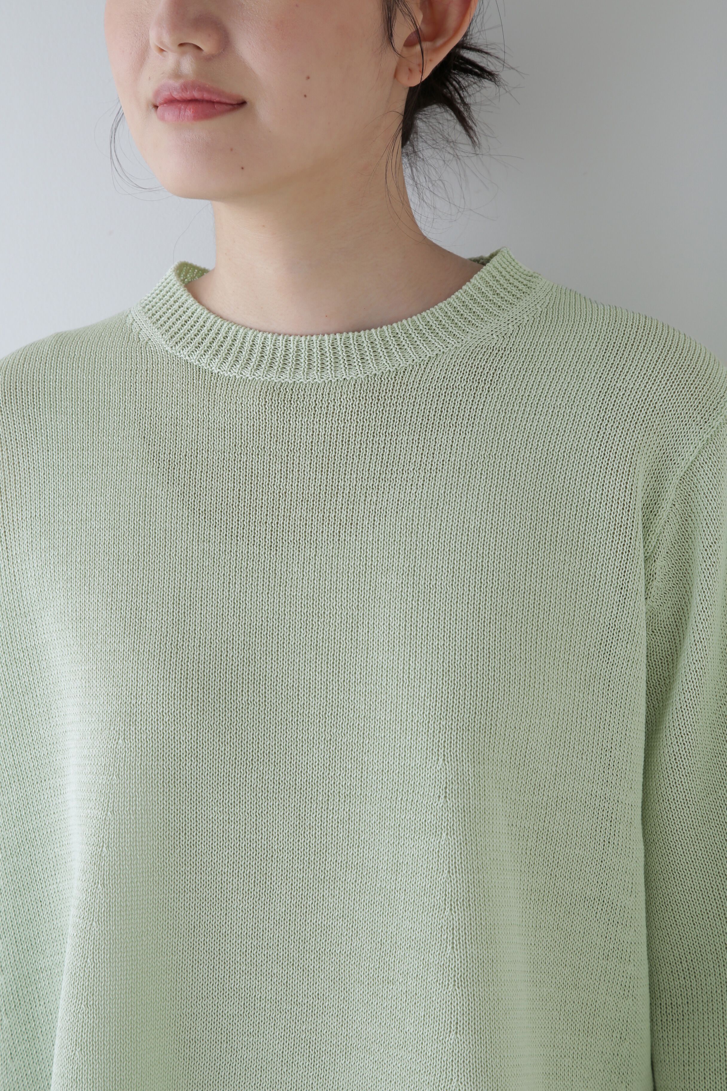  「◆ミドルゲージギマプルオーバー」|ニット・セーター|