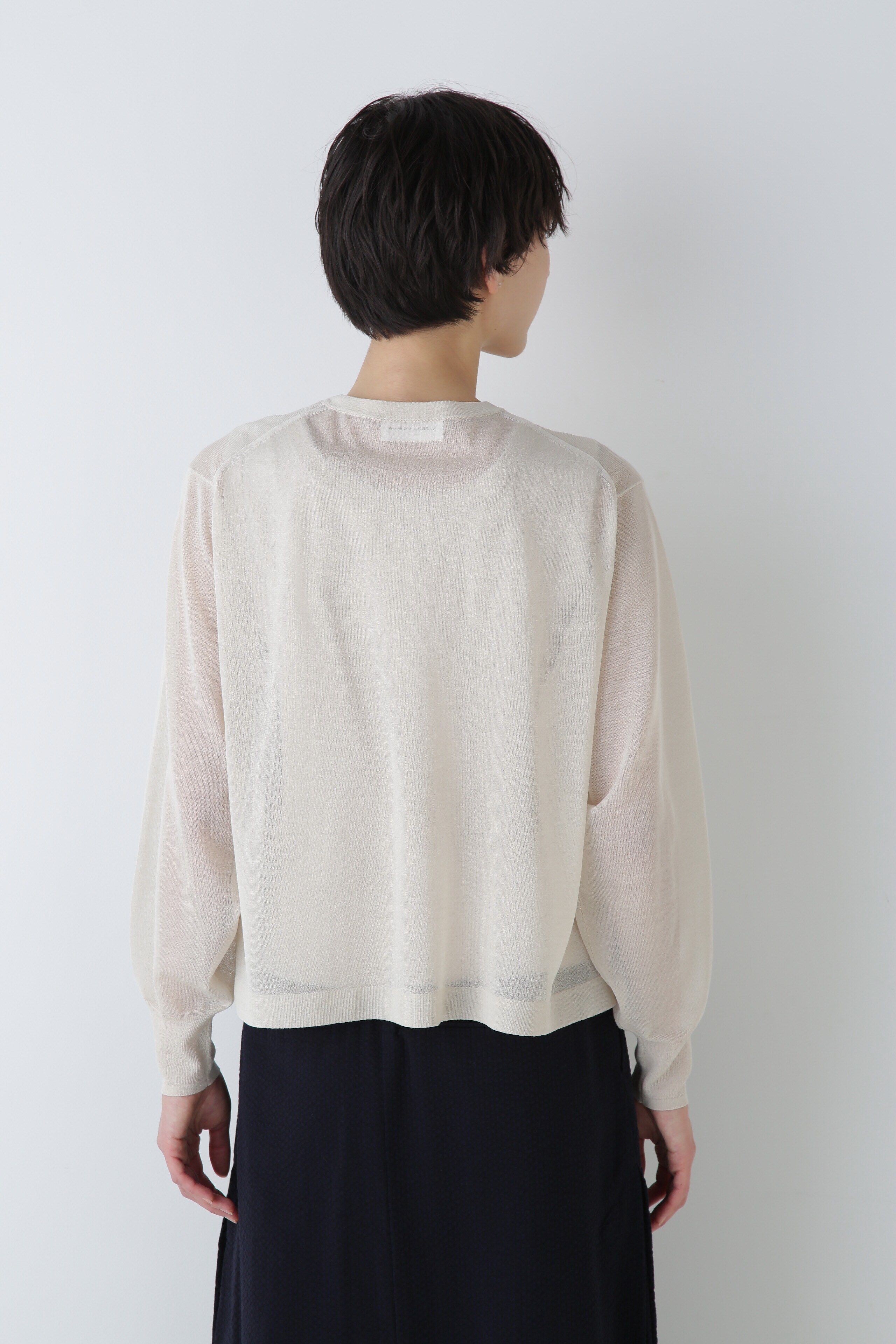  「◆シアーハイゲージニットジップアップカーディガン」|ニット・セーター|