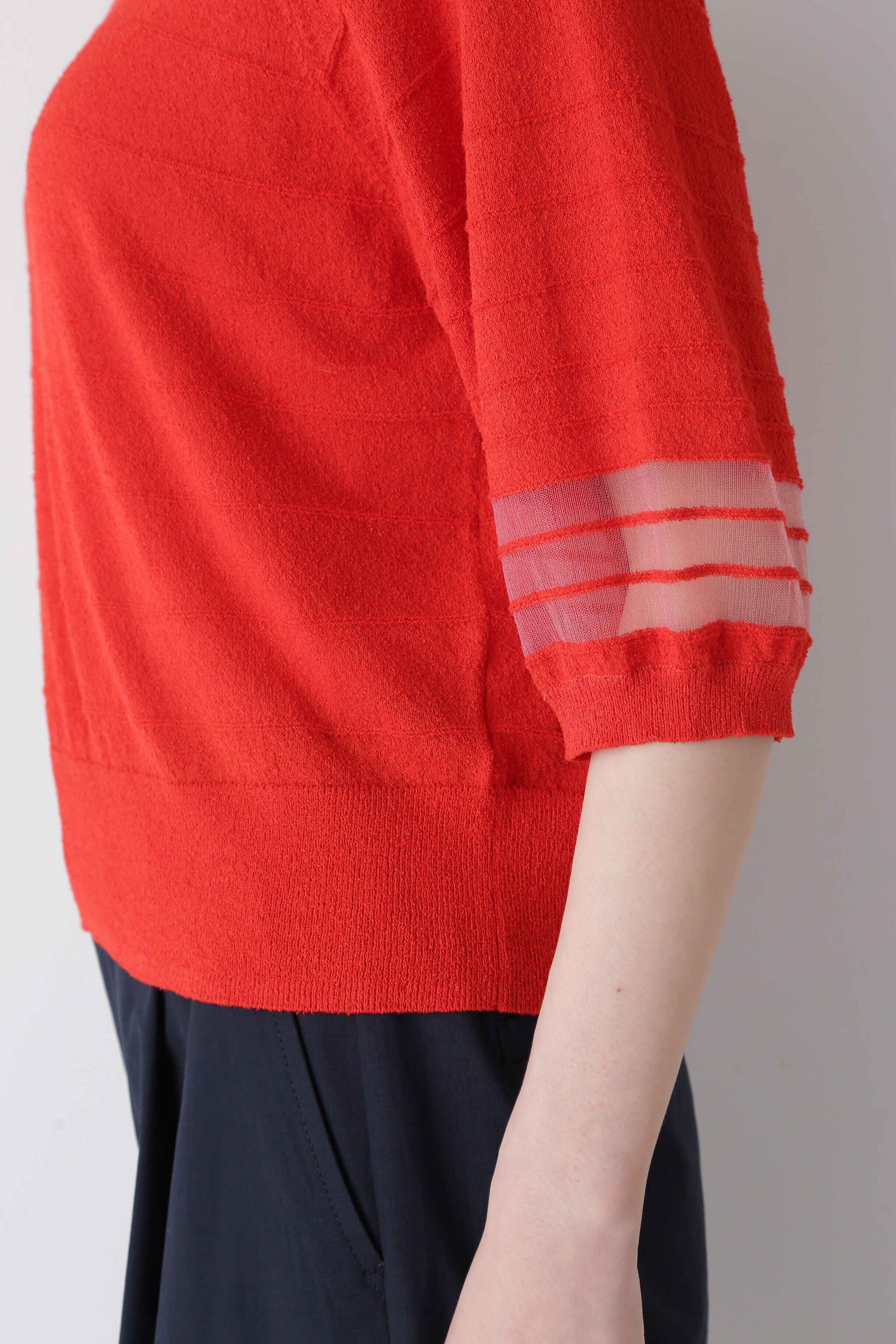  「◆ブークレボーダーニット」|ニット・セーター|