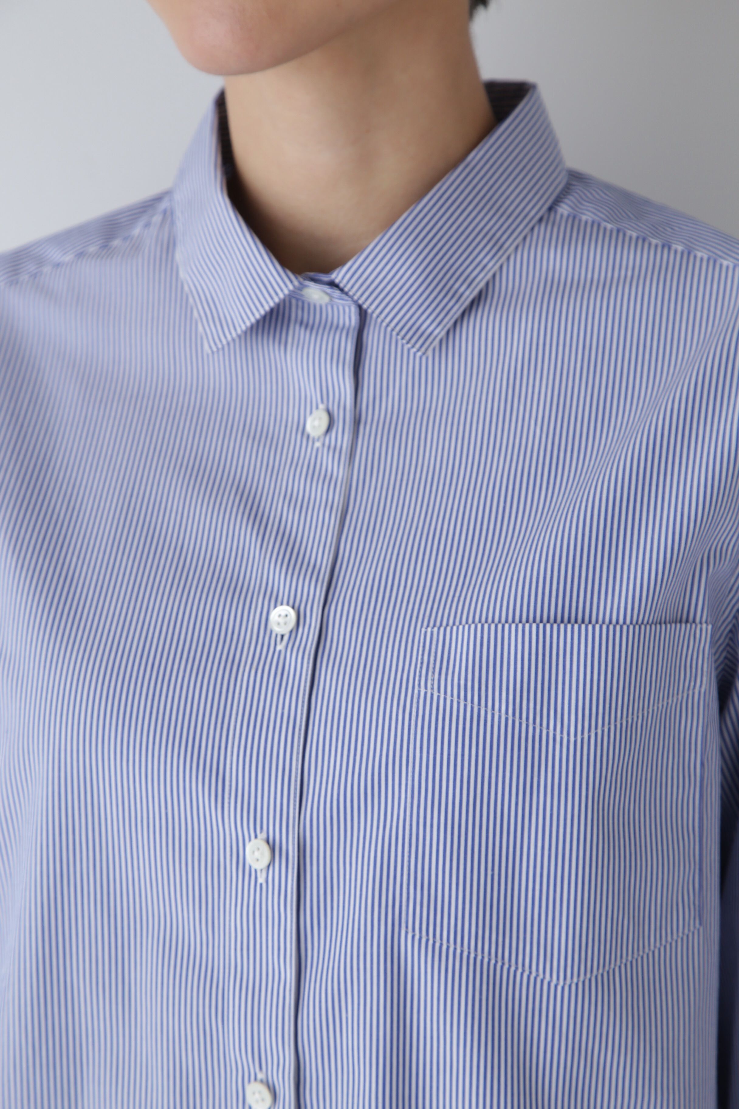  「◆コットンベーシックシャツ」|シャツ・ブラウス|