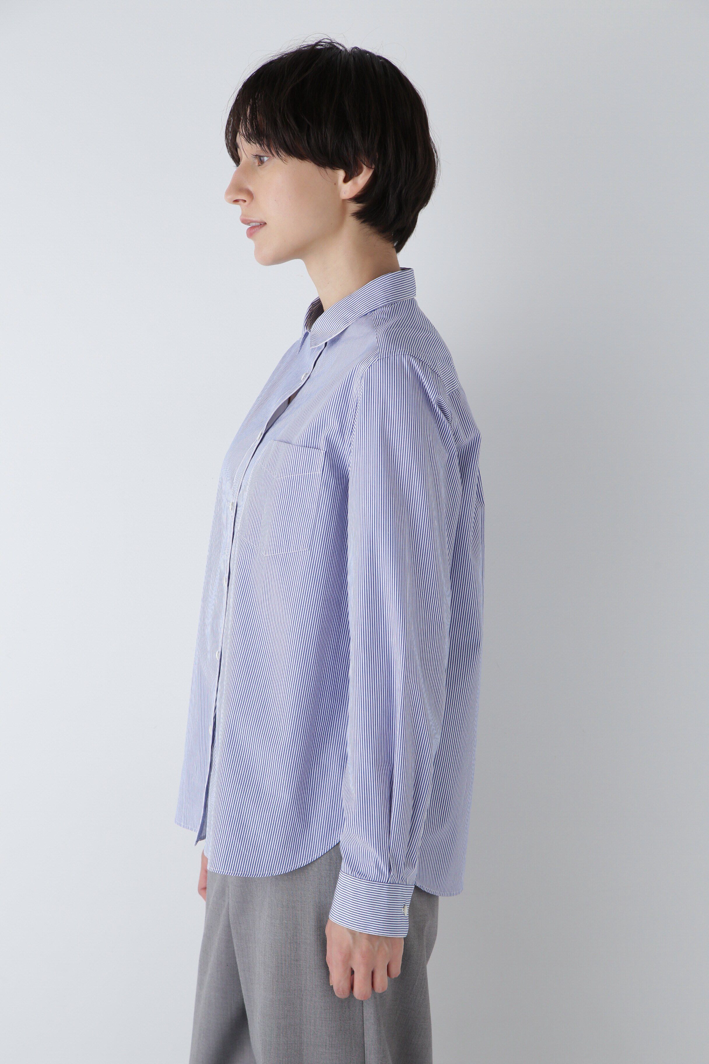  「◆コットンベーシックシャツ」|シャツ・ブラウス|