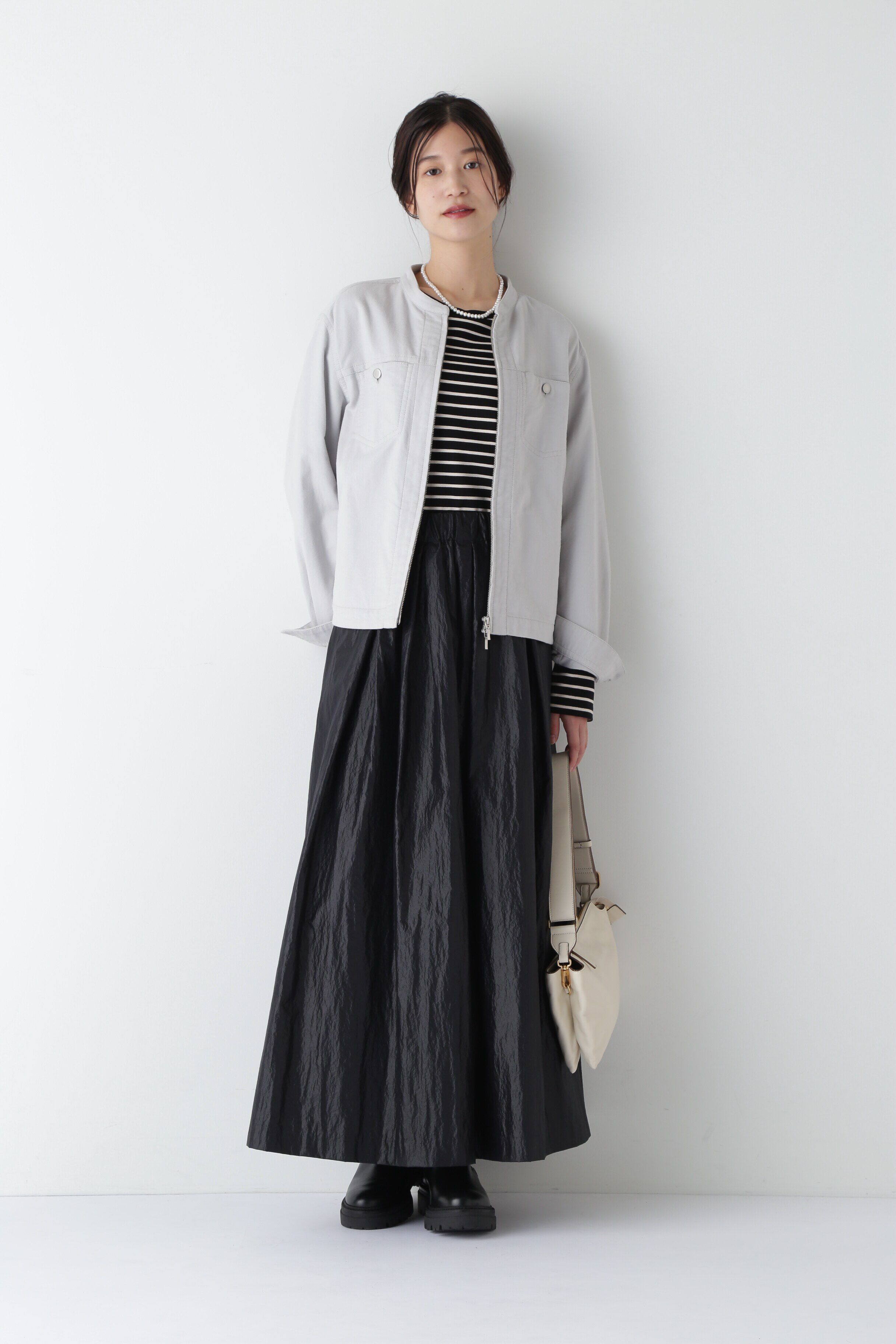  「◆ナイロンシャインサテンスカート」|スカート|