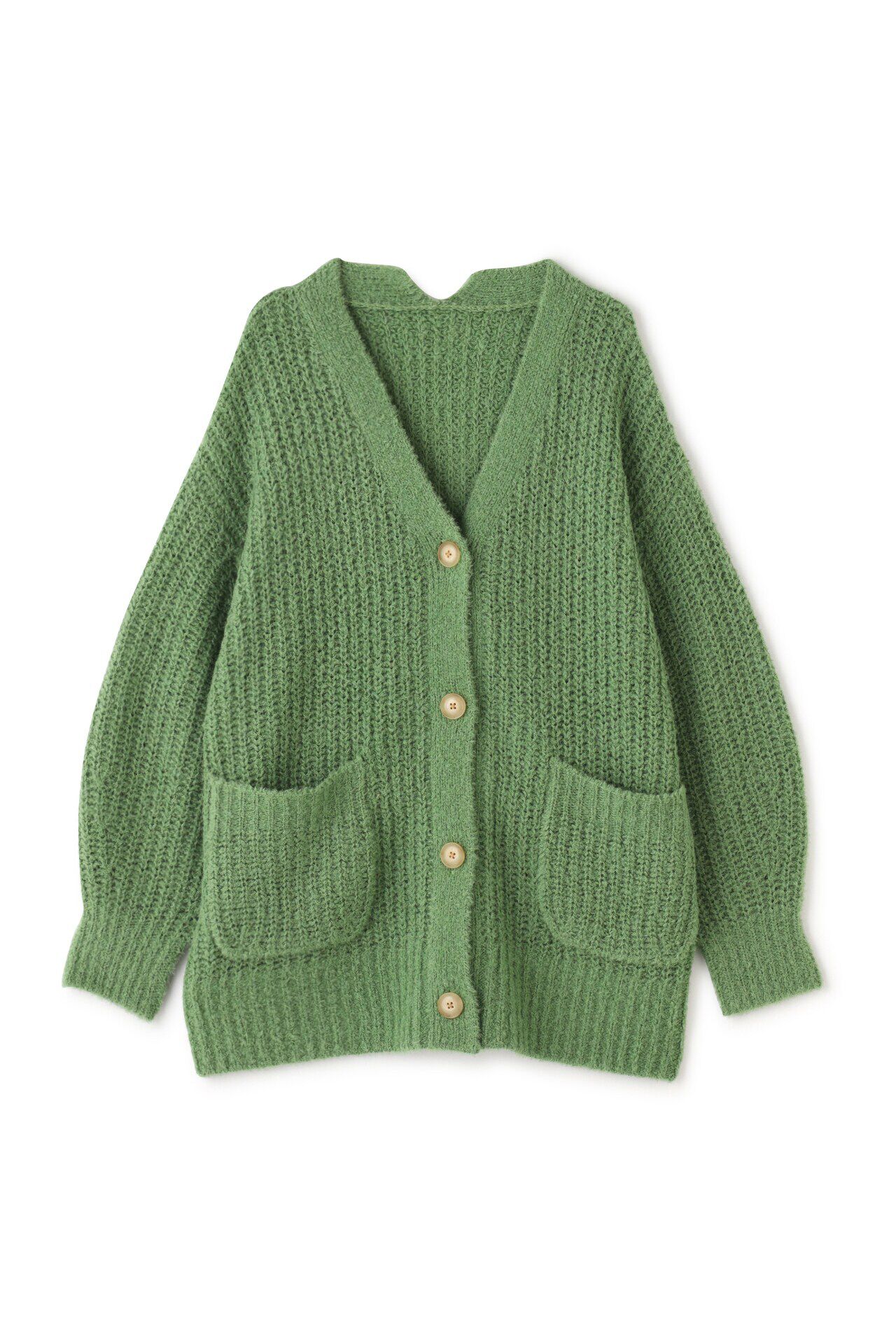  「◆ブークレ片畦2WAYはおり」|ニット・セーター|