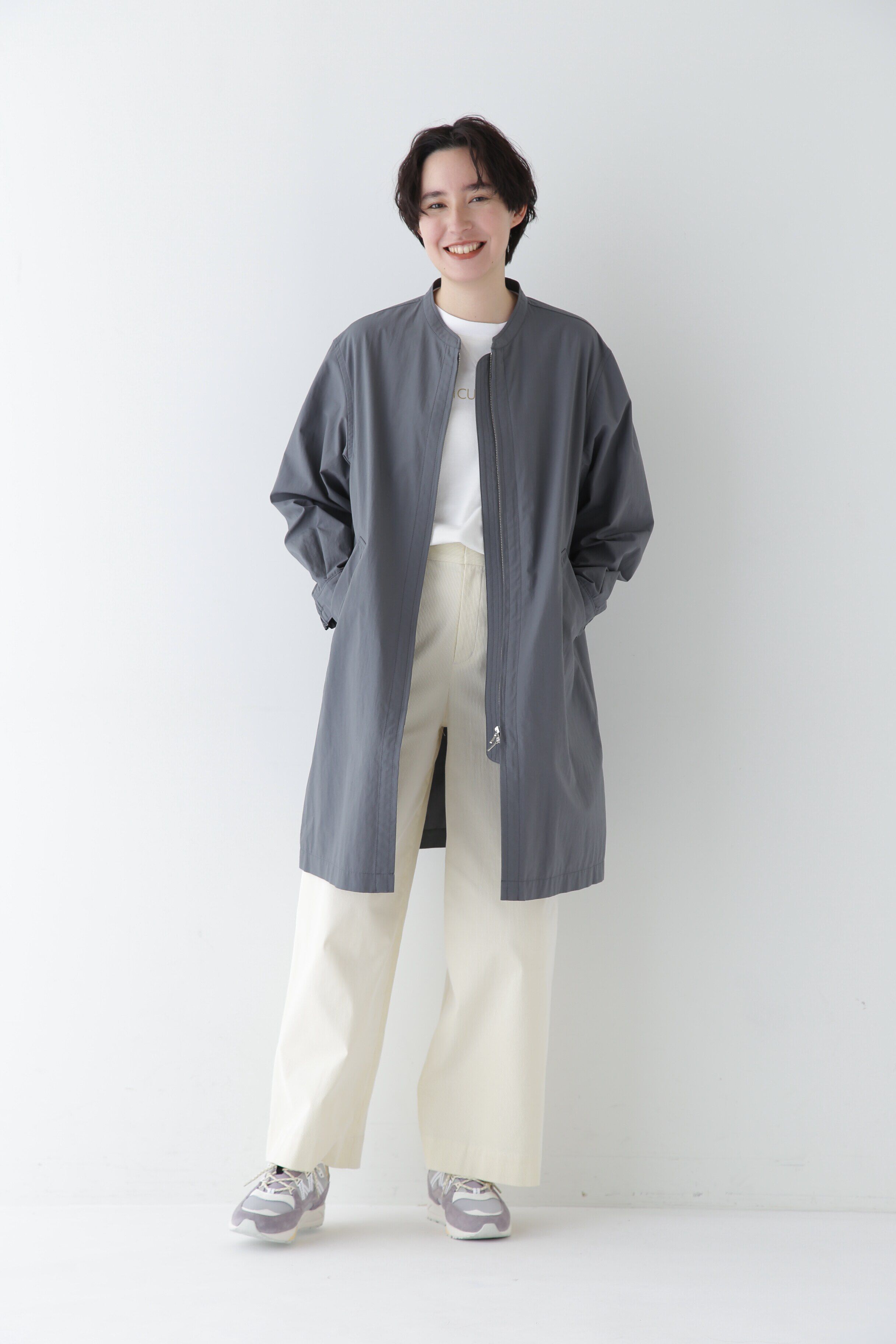  「◆コードストレッチベイカーセミワイドパンツ」|その他|