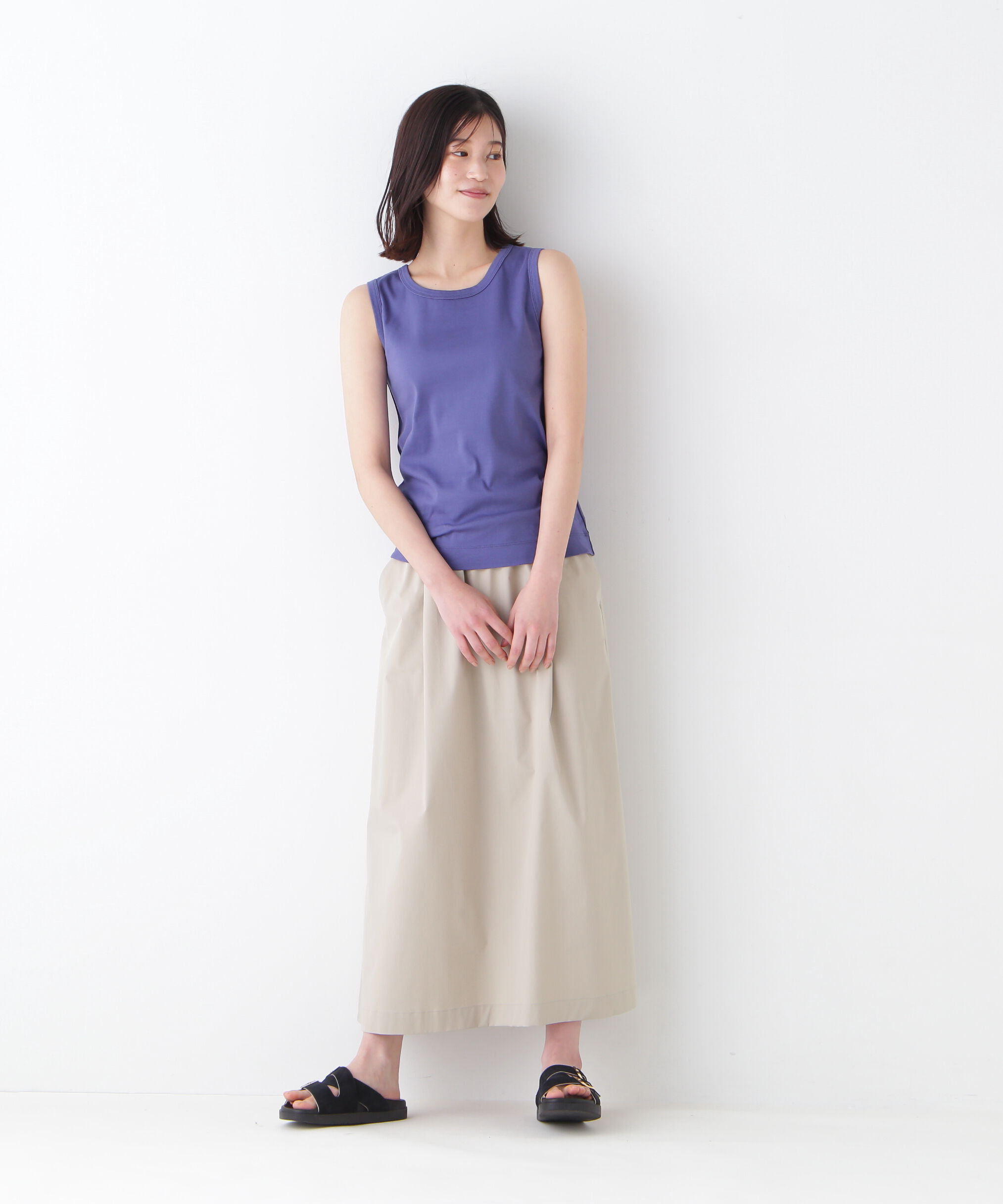  「オーガニックコットンタンクトップ」|Tシャツ・カットソー|