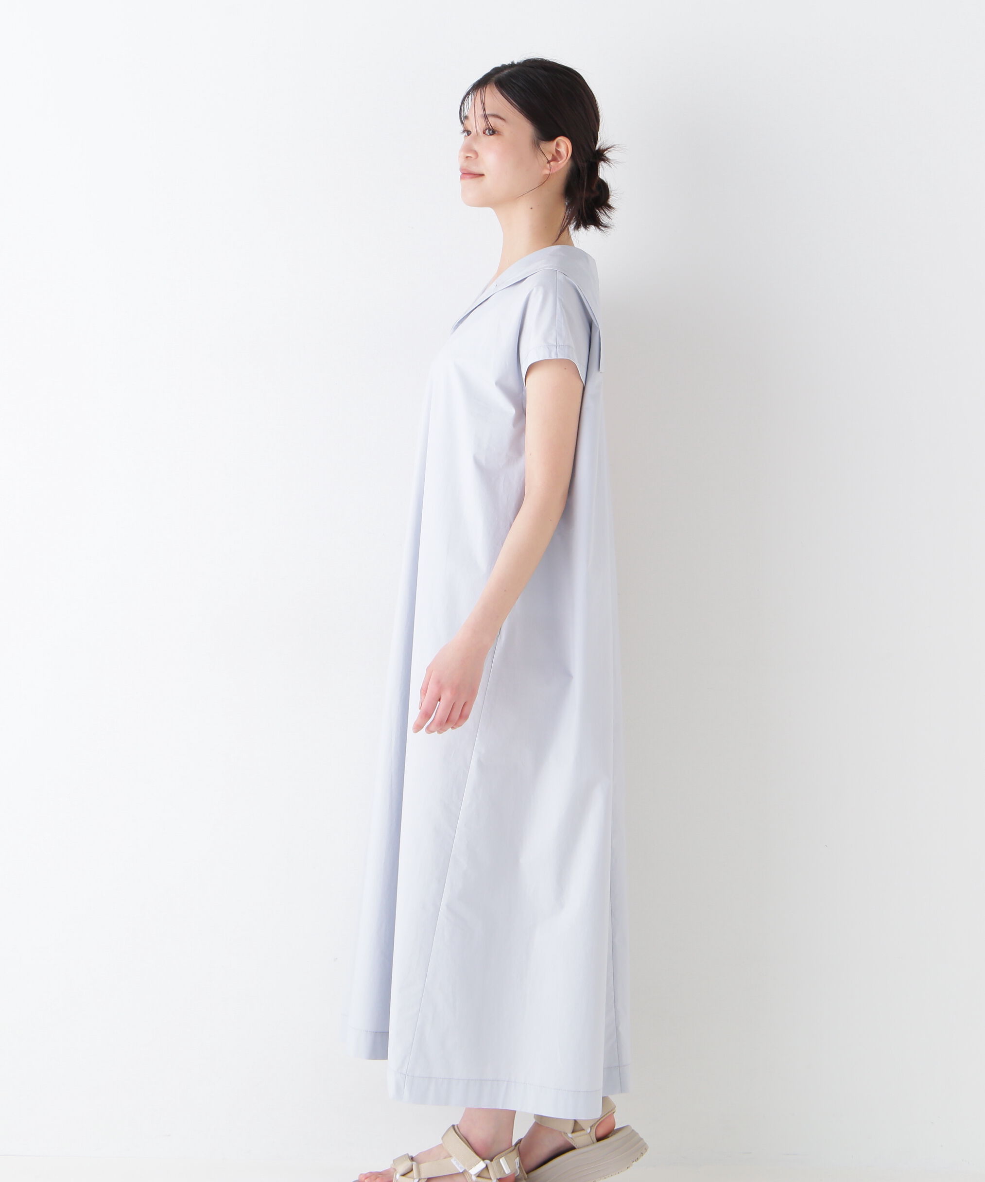  「◆タイプライター天日干しワッシャーワンピース」|ワンピース|