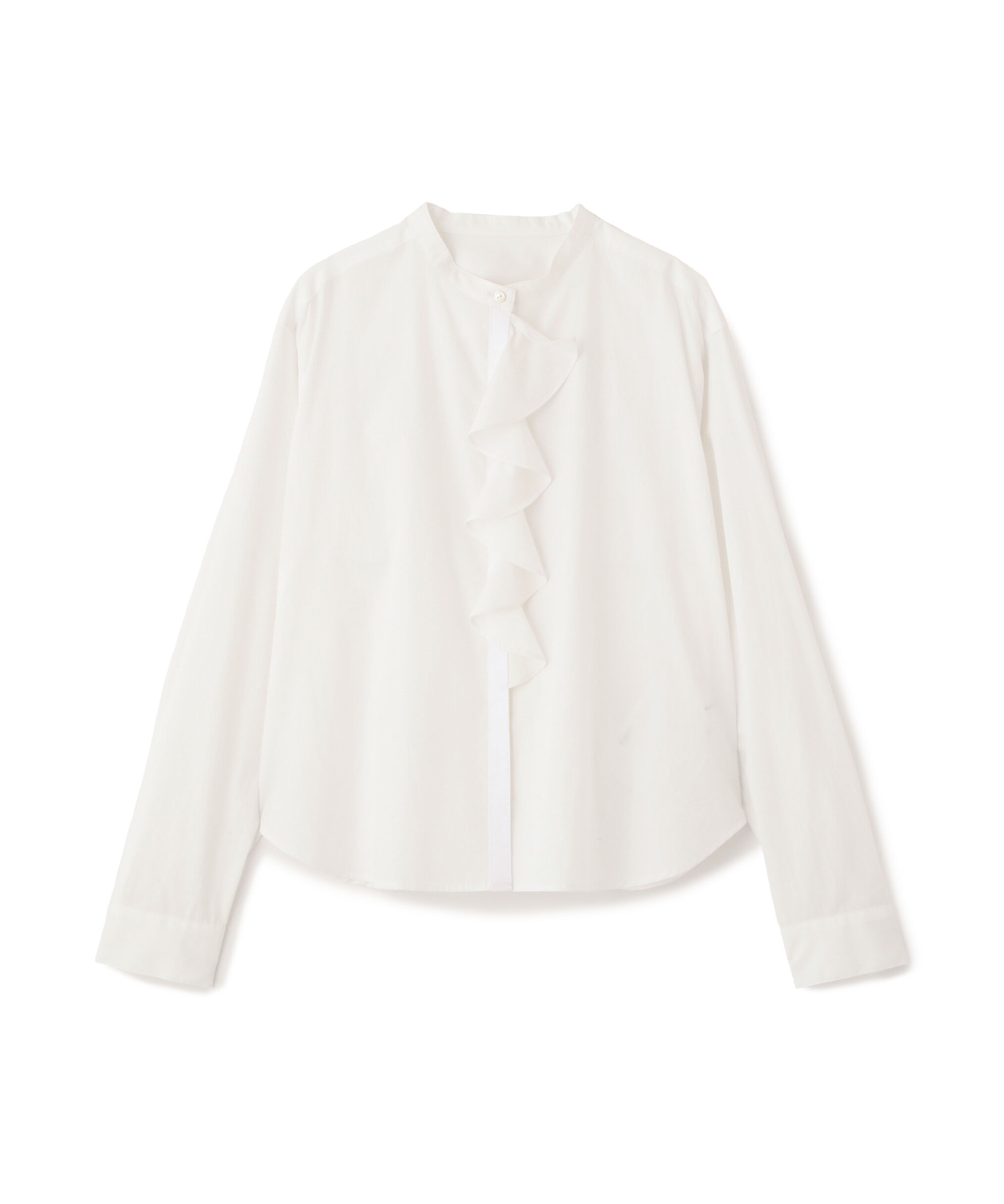  「◆タイプライターラッフルブラウス」|シャツ・ブラウス|