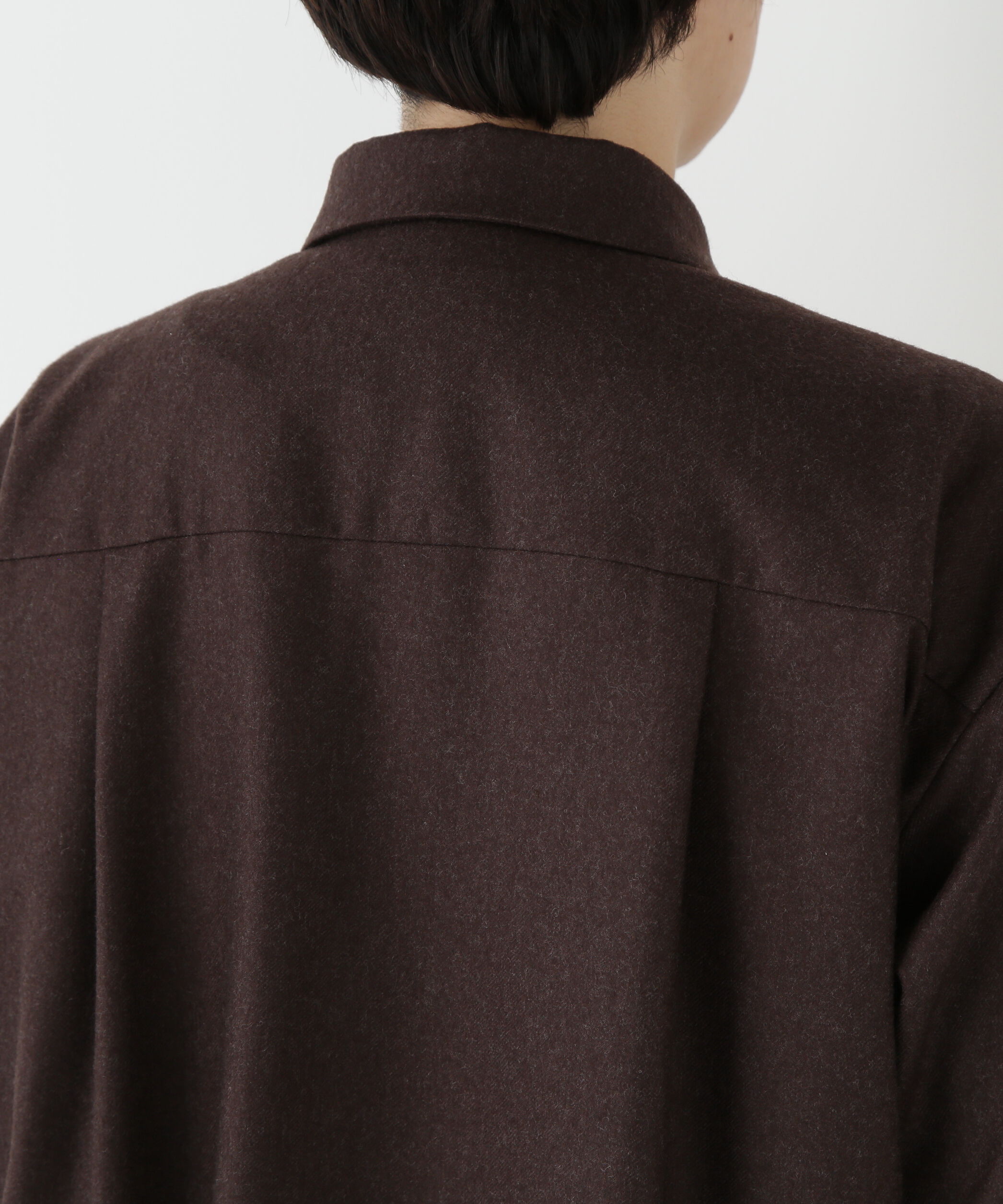  「◆ライトフラノウォッシャブルシャツ」|シャツ・ブラウス|