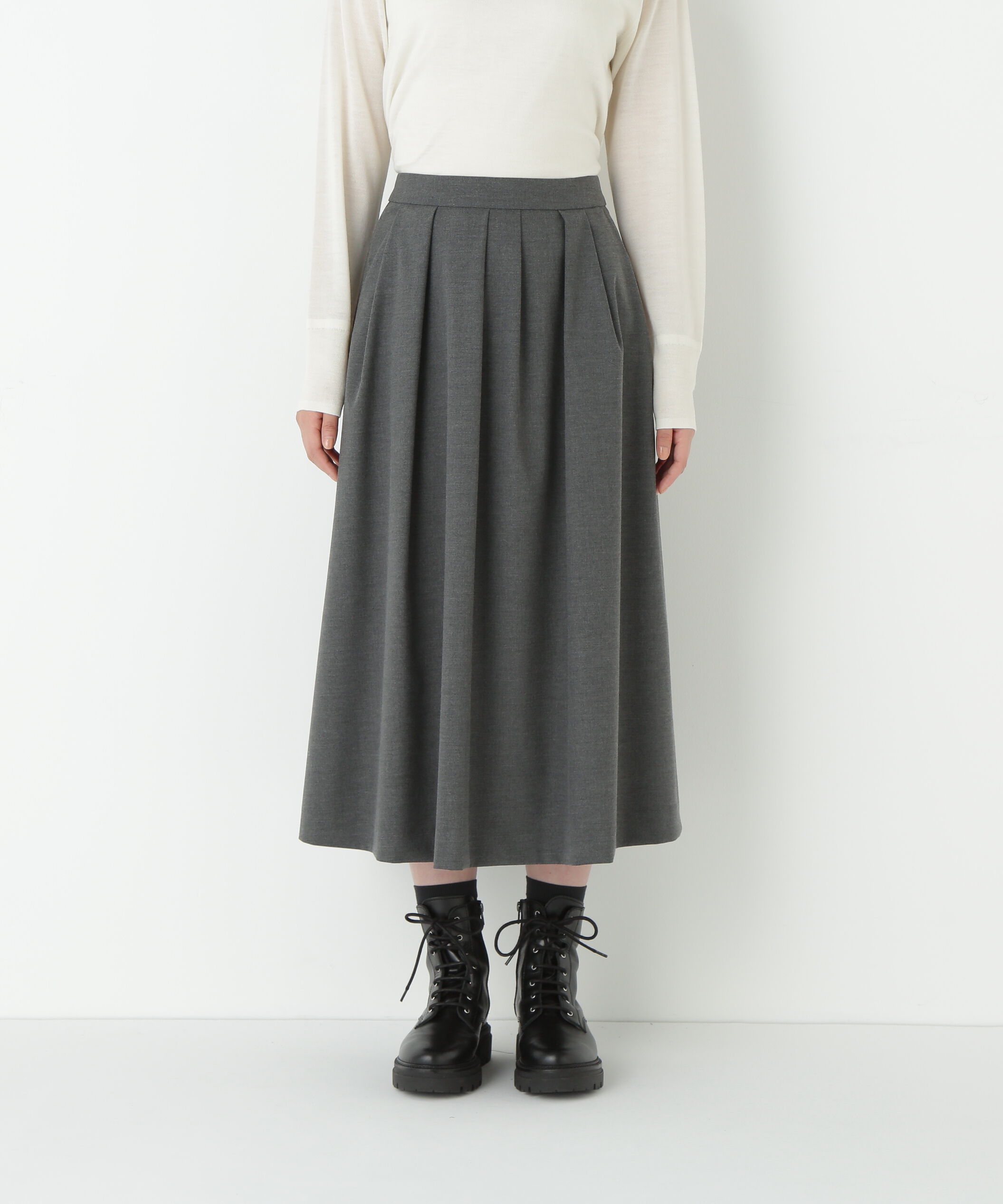  「◆ランダムタックフレアースカート」|スカート|