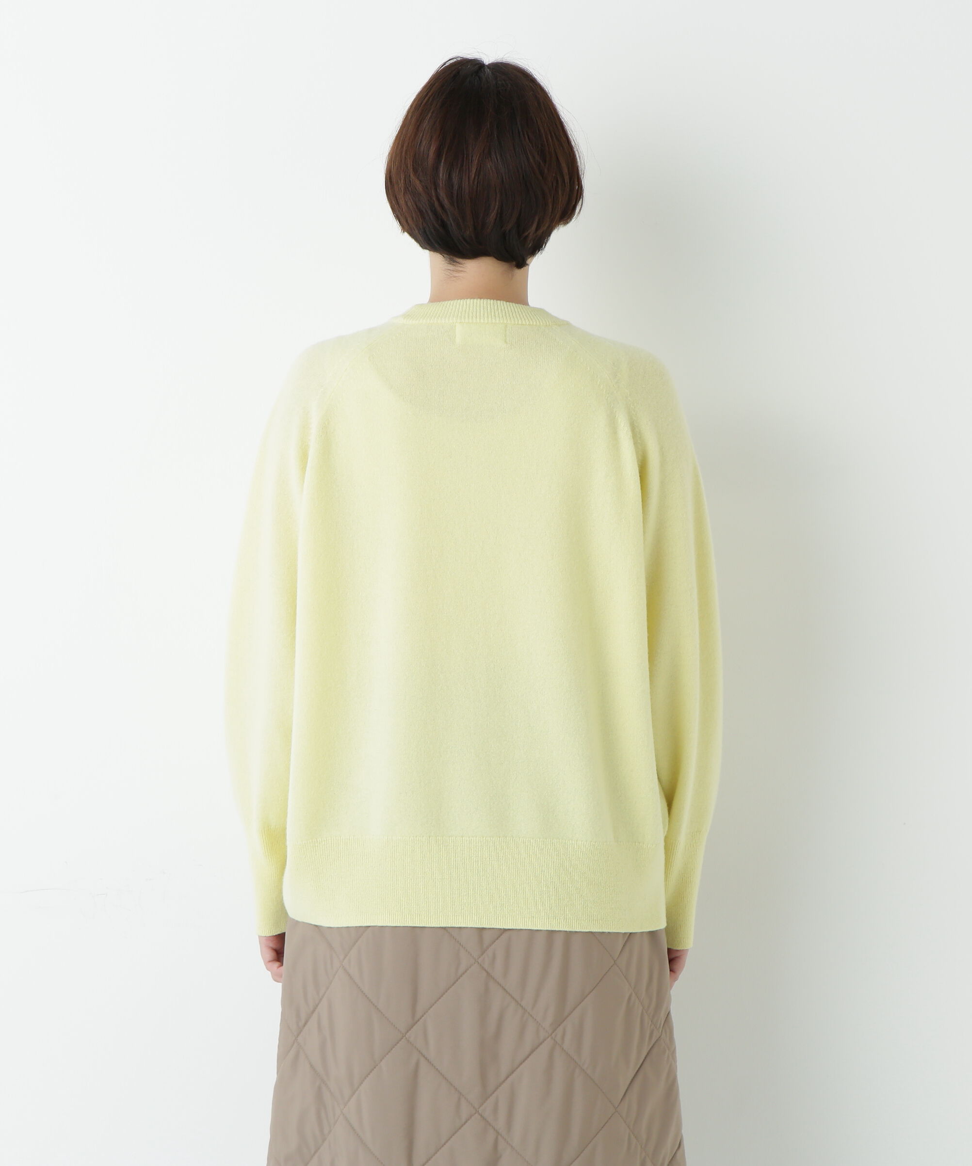  「◆ミドルゲージウールクルーネックプルオーバー」|ニット・セーター|