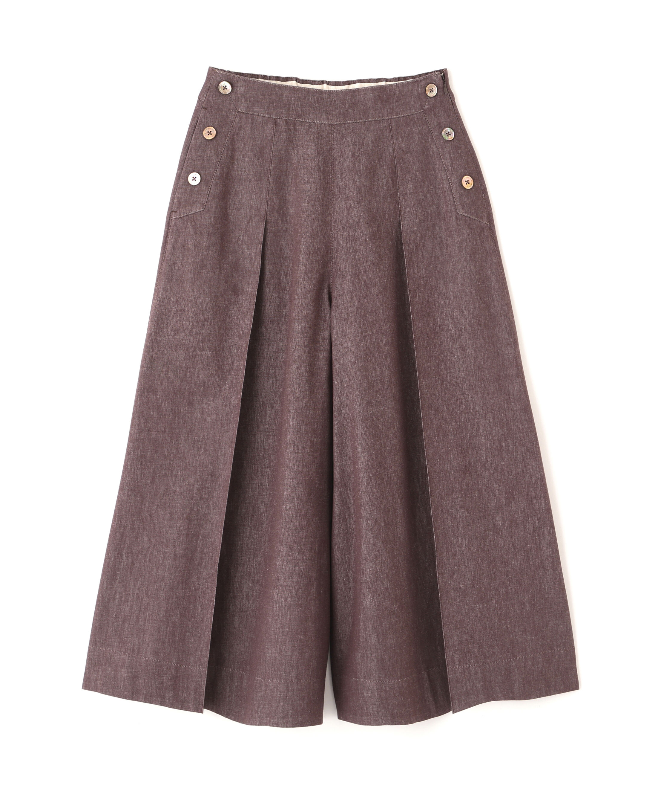  「◆《マルチサイズ/ウォッシャブル》ライトオンスデニムタックスカーチョ」|スカート|