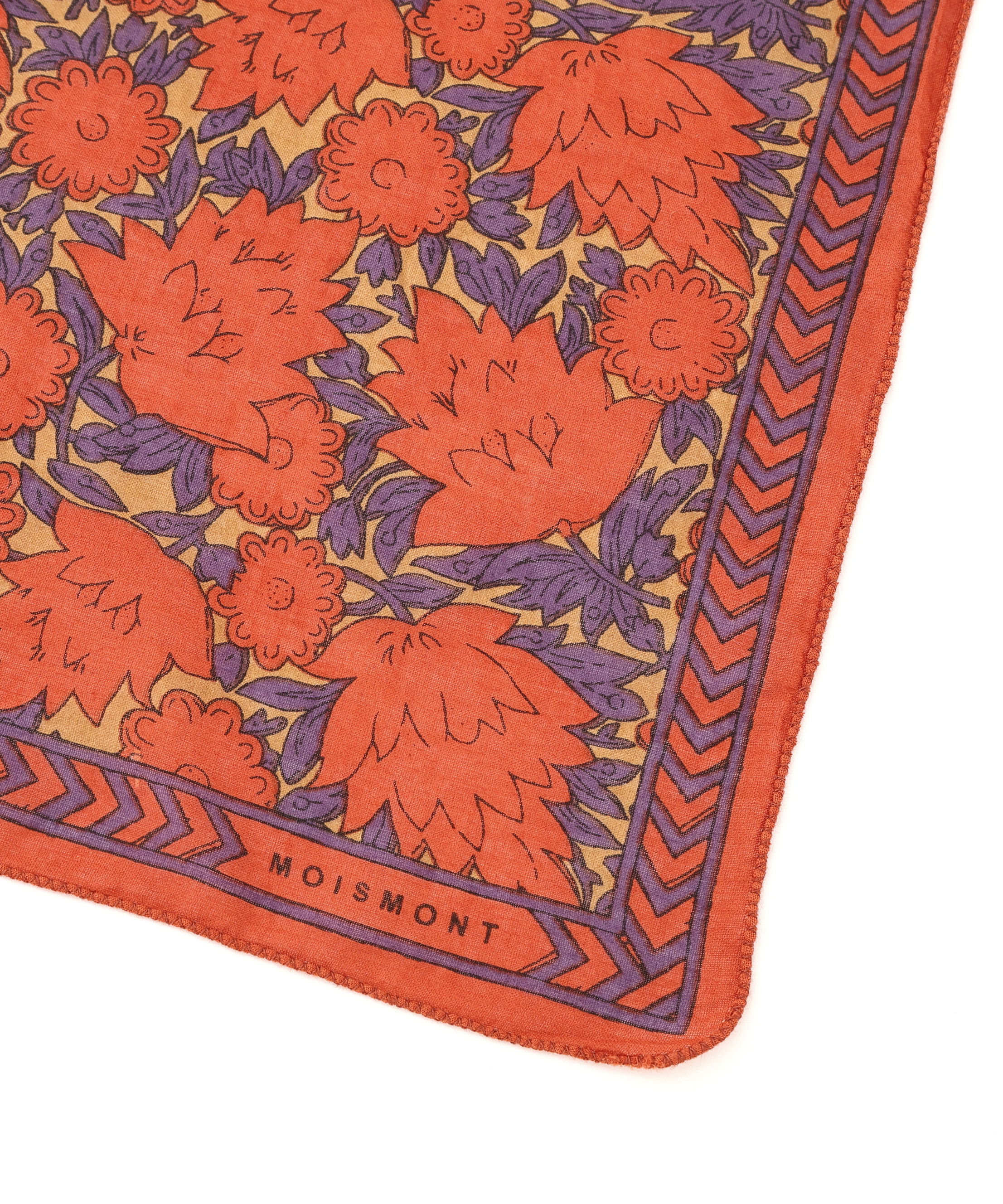  「◆ＭＯＩＳＭＯＮＴ　フラワープリントスカーフ」|バンダナ・スカーフ|